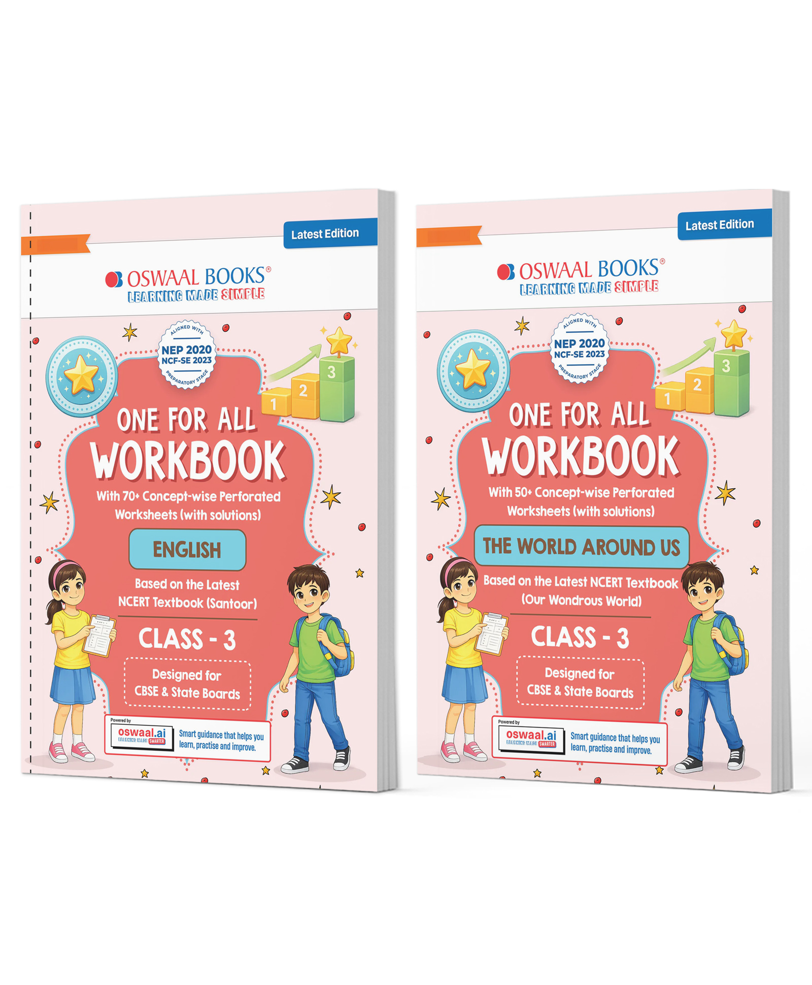 OSWAAL BOOKS One for All Workbook Class 3 English & EVS (Set of 2 Books) | 50+ Concept-wise Perforated Worksheets | NEP 2020 & NCF 2023 Aligned | For CBSE & State Boards-picture-31