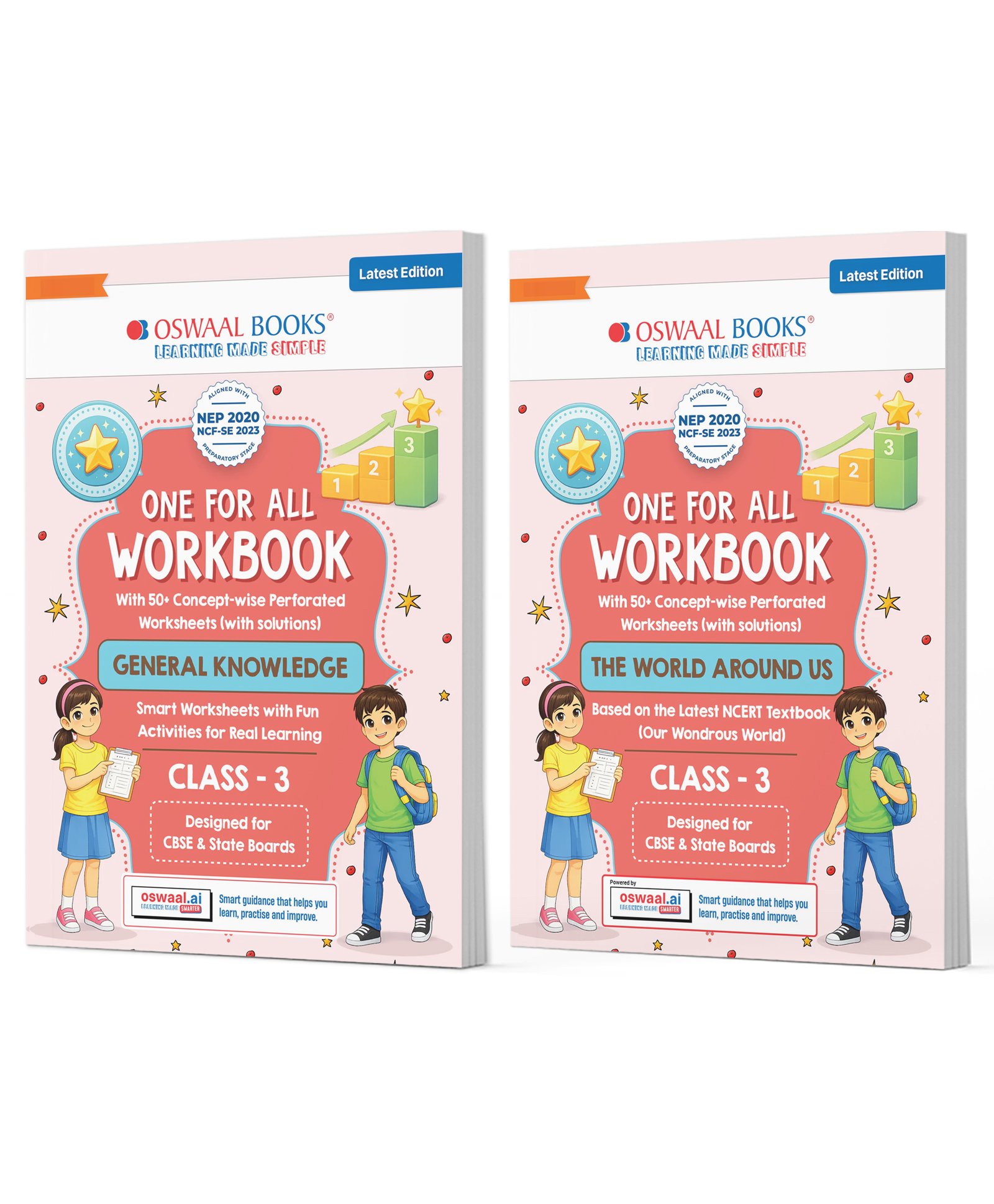 OSWAAL BOOKS One for All Workbook Class 3 General Knowledge & EVS (Set of 2 Books) | 50+ Concept-wise Perforated Worksheets | NEP 2020 & NCF 2023 Aligned | For CBSE & State Boards-picture-38