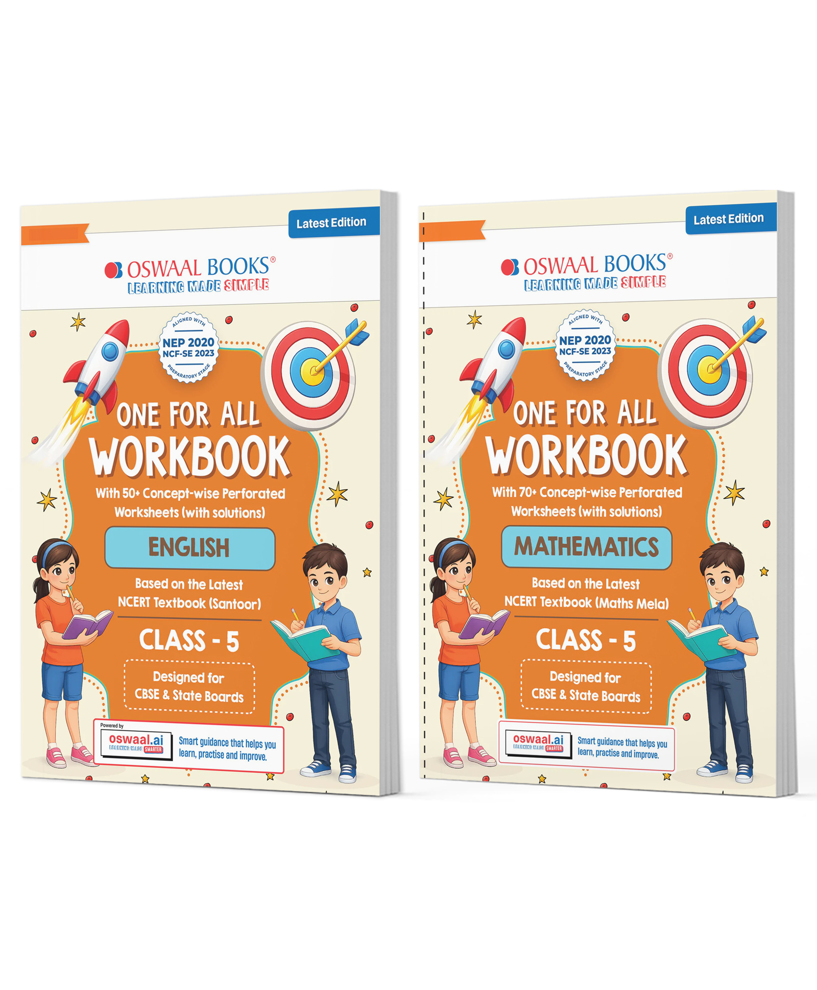 OSWAAL BOOKS One for All Workbook Class 5 English & Maths (Set of 2 Books) | 50+ Concept-wise Perforated Worksheets | NEP 2020 & NCF 2023 Aligned | For CBSE & State Boards-image-33