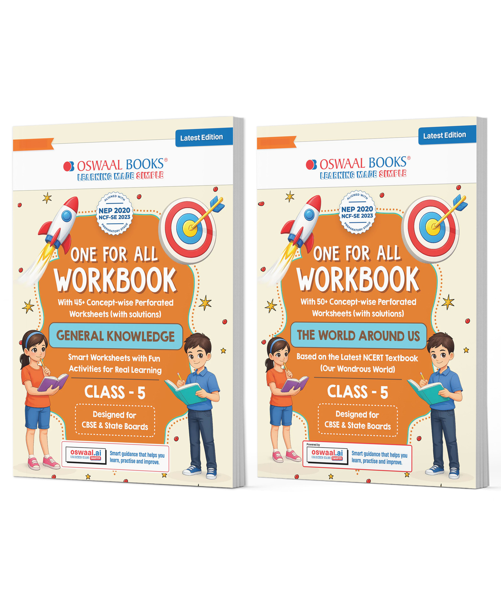 OSWAAL BOOKS One for All Workbook Class 5 General Knowledge & EVS (Set of 2 Books) | 50+ Concept-wise Perforated Worksheets | NEP 2020 & NCF 2023 Aligned | For CBSE & State Boards-picture-19