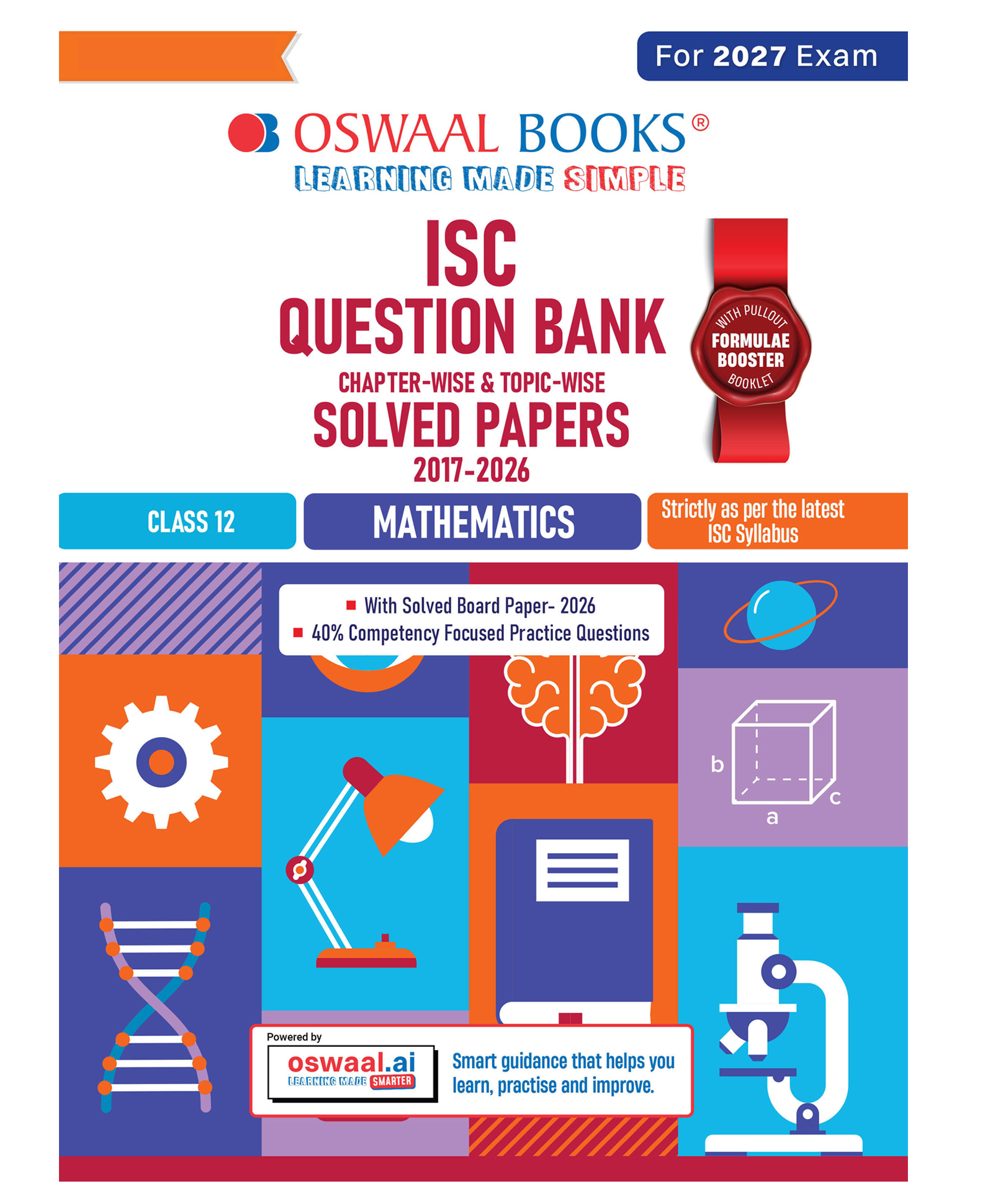 OSWAAL BOOKS Class 12 ISC Mathematics Question Bank (20172026)| Chapter-wise & Topic-wise with Competency Based Questions-image-23