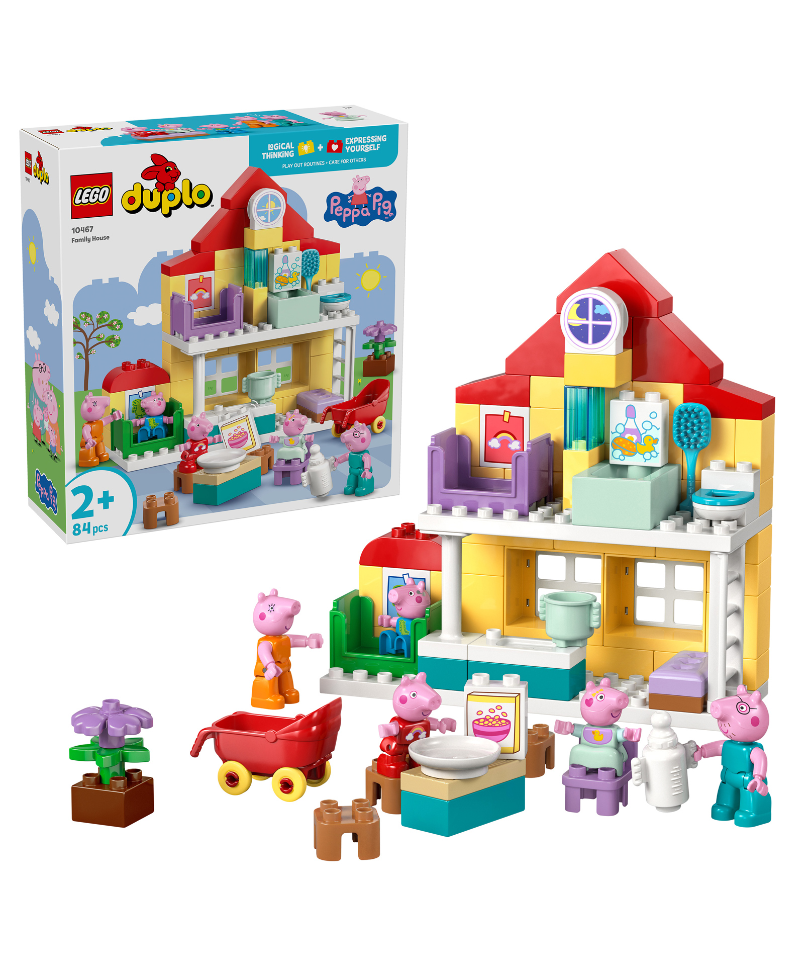 LEGO Duplo Peppa Pig Family House 84 pieces-10467-image-12