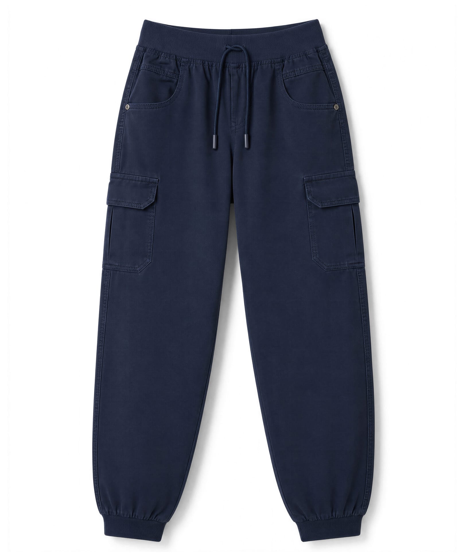 Olio Kids Male Cotton Trousers & Pants NAVY (7-8Y)-picture-19