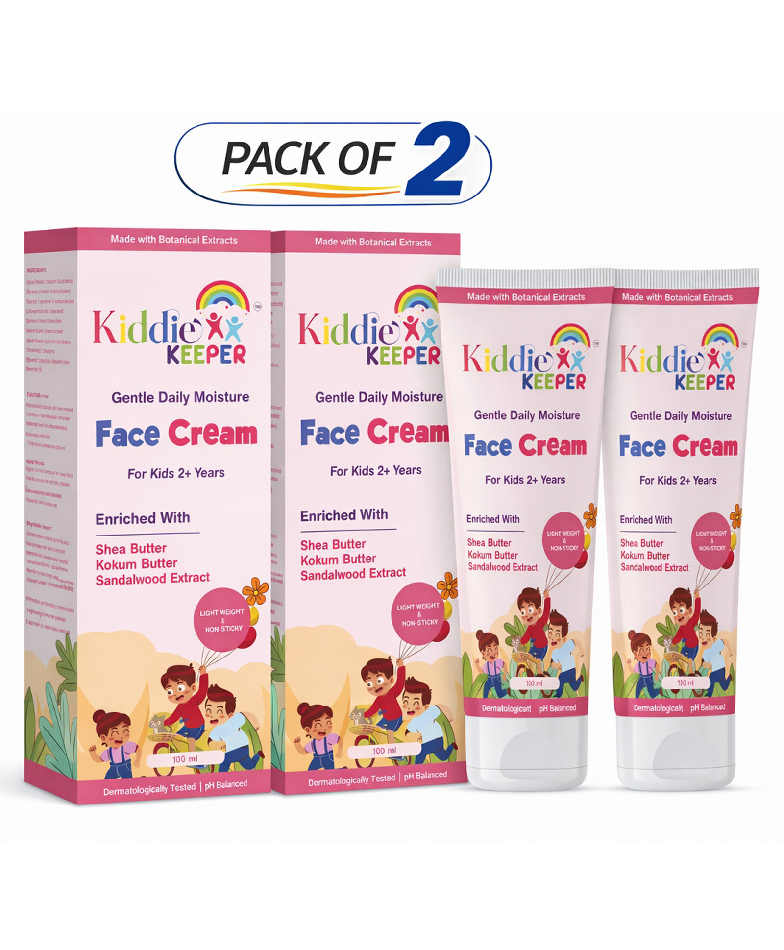 Kiddie Keeper Kids Face Cream with Natural Moisturizers-image-49