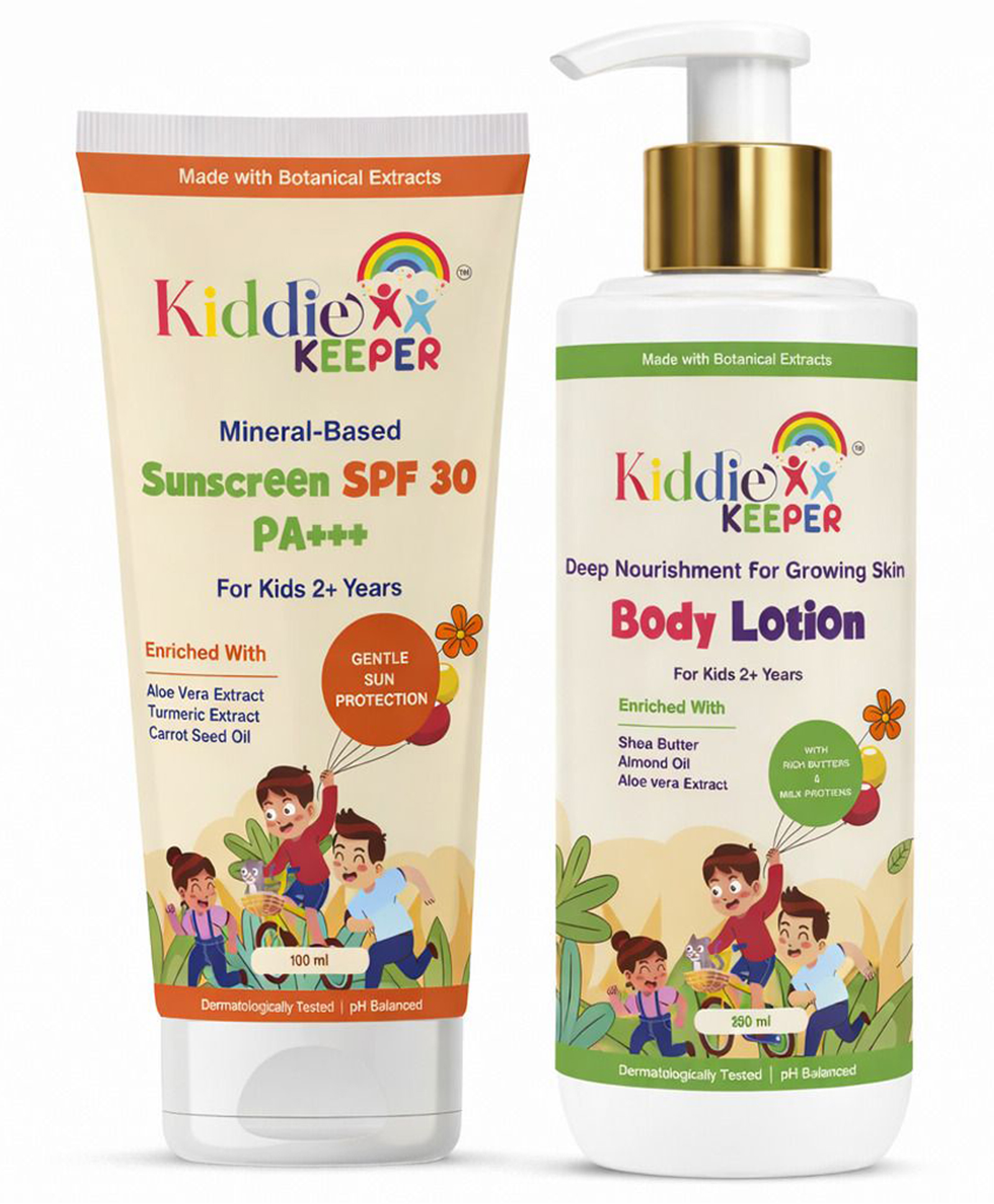 Kiddie Keeper Kids Sunscreen + Body Lotion Combo Pack - 100 ml-image-41