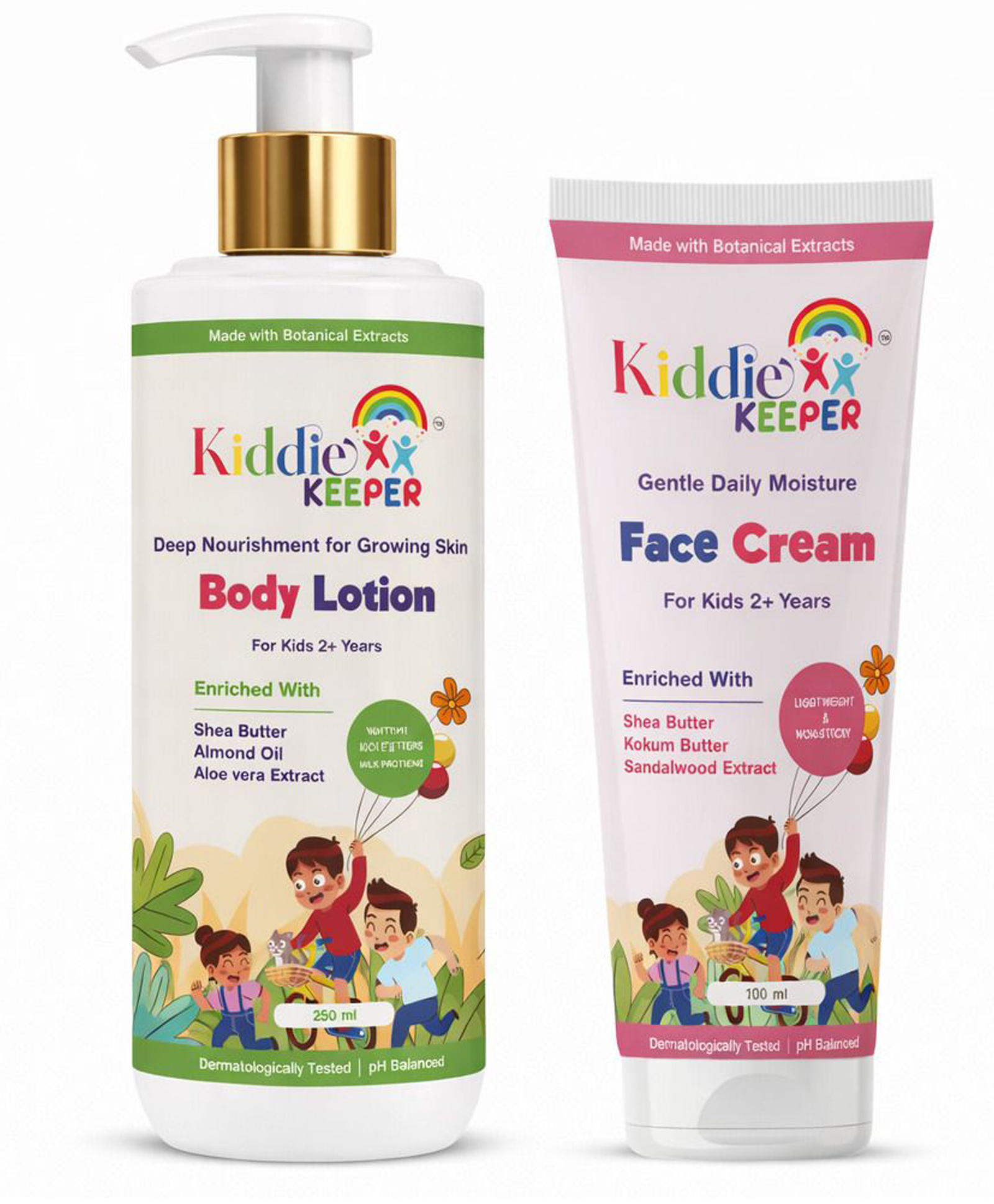 Kiddie Keeper Kids Face Cream Body Lotion Combo Pack-picture-27