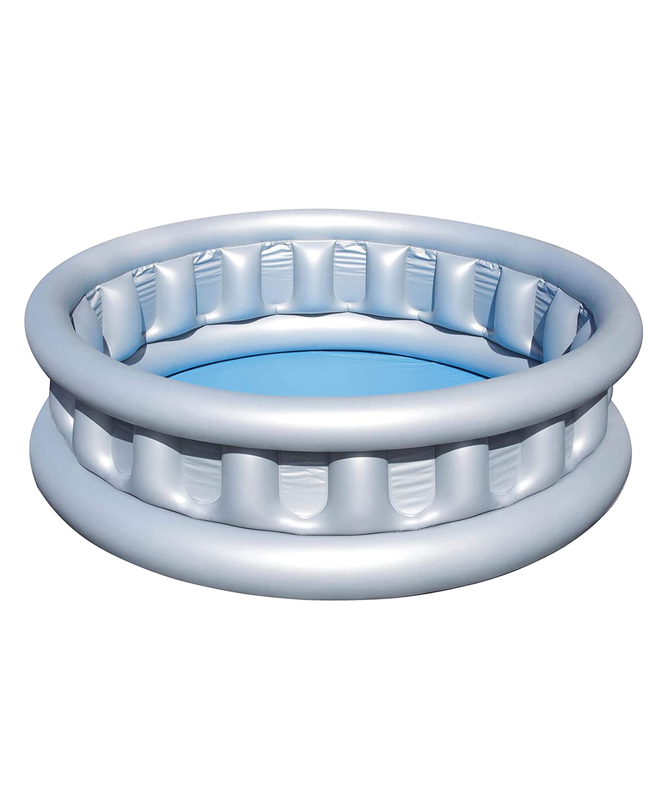 NHR Spaceship Inflatable Kids Swimming Pool | Flying Saucer Design, Durable Ring Family Pool with Drain Valve-picture-23