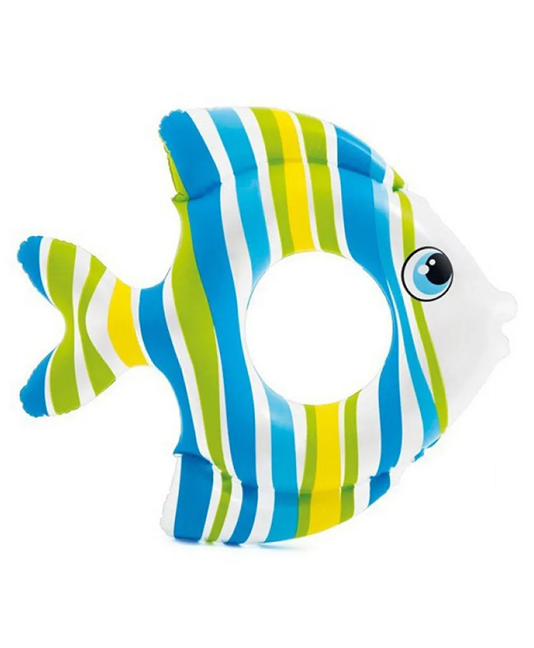 Azhari Inflatable Swimming Tropical Fish Water Pool Tube Floater For Kids Pack of 1 Color May Vary-image-21