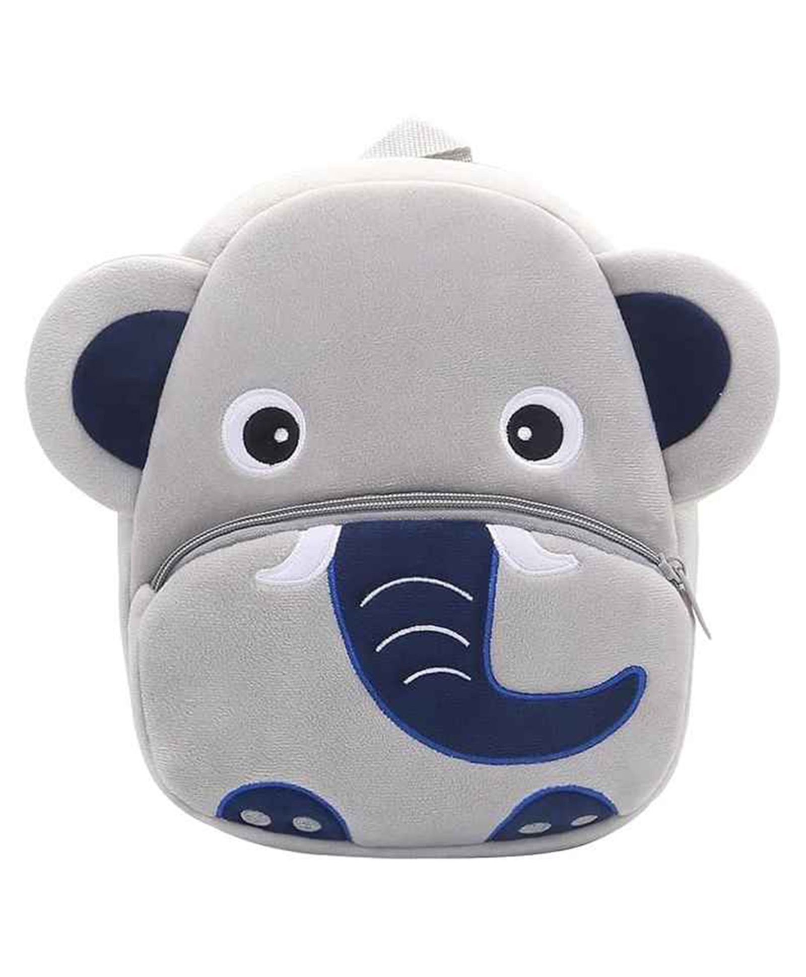 DearJoy 14.5 Inches Elephant Kids School Bag Backpack 37cm- Grey-image-5