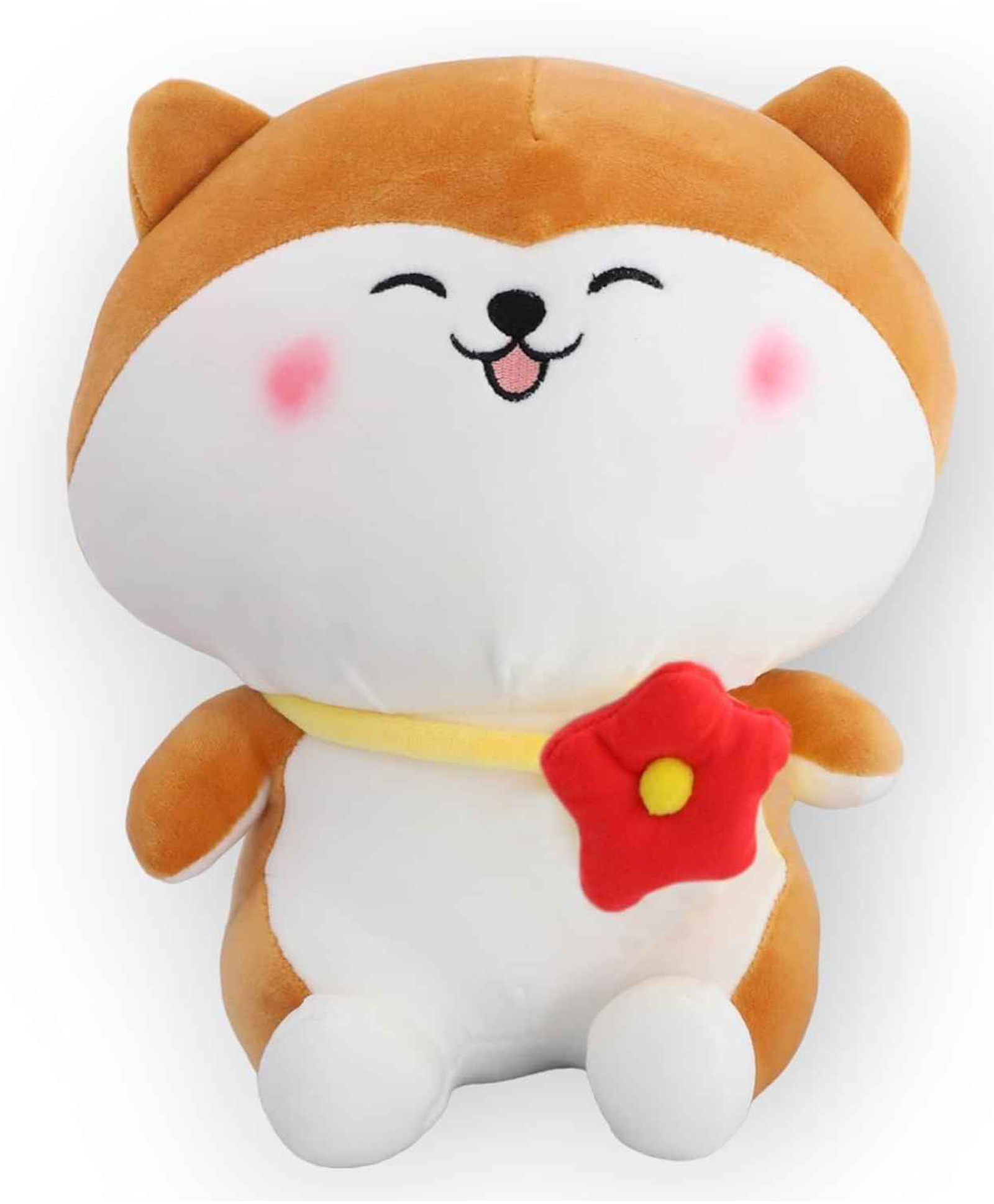DearJoy 25 cm Cat with a Flower - Brown & White 1.0 PIECE-image-38