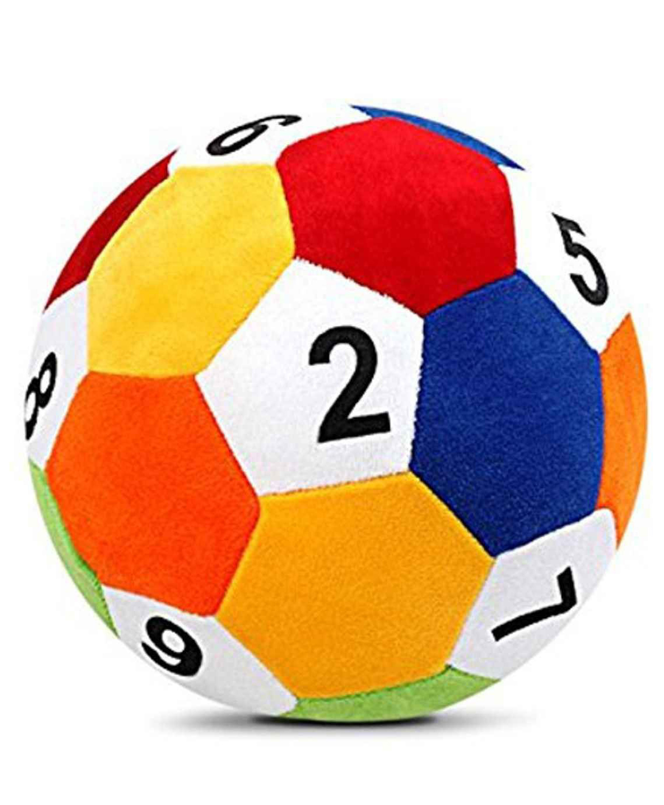 DearJoy 11 cm Plush Ball with Numbers Soft Toy - Multicolor 1.0 PIECE-image-26
