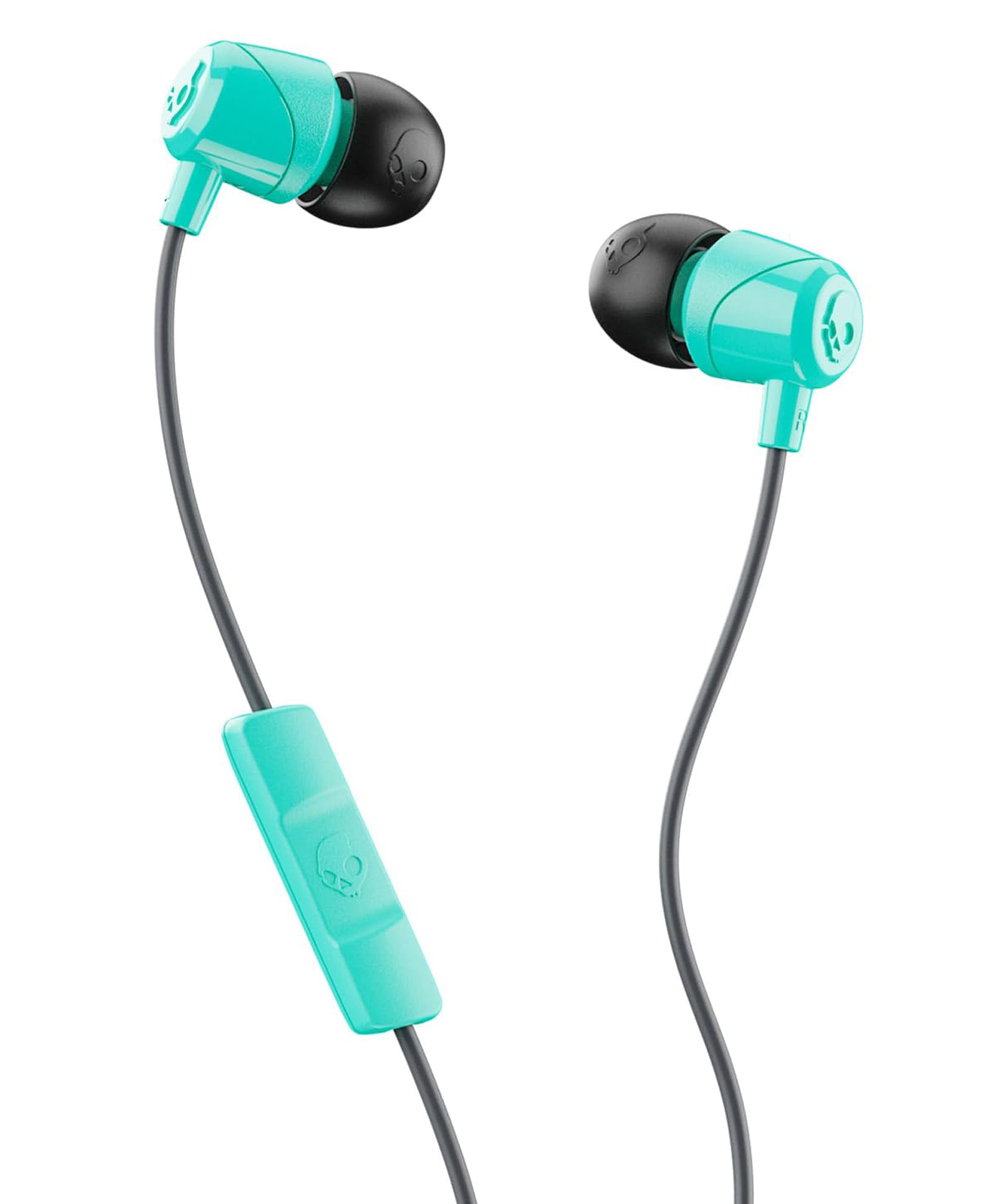 Skullcandy Jib In Ear Wired Earbuds with Mic Supreme Sound, Comfortable Silicone Ear Gels Noise Isolating Fit Hands Free Calling 3.5mm Jack Compatible with Smartphones Tablets Laptops Gray Miami-image-28