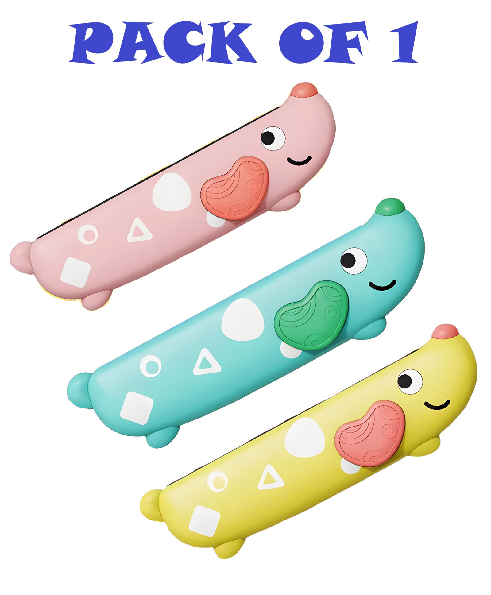 NEGOCIO Harmonica Kids Mouth Organ Harmonica For Kids Cartoon Musical Instrument Early Childhood Mouth Harp Musical Instruments For toddler Beginners Early Learning Pack of 1 - Color May Vary-image-28