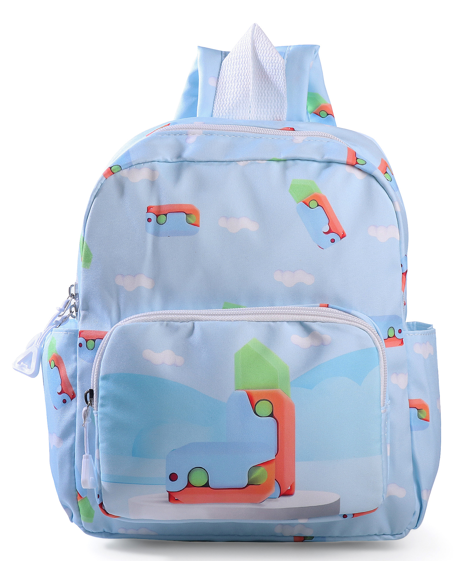 KIDLINGSS 11 inches Gravity Knife Printed Backpack - Light Blue-image-23