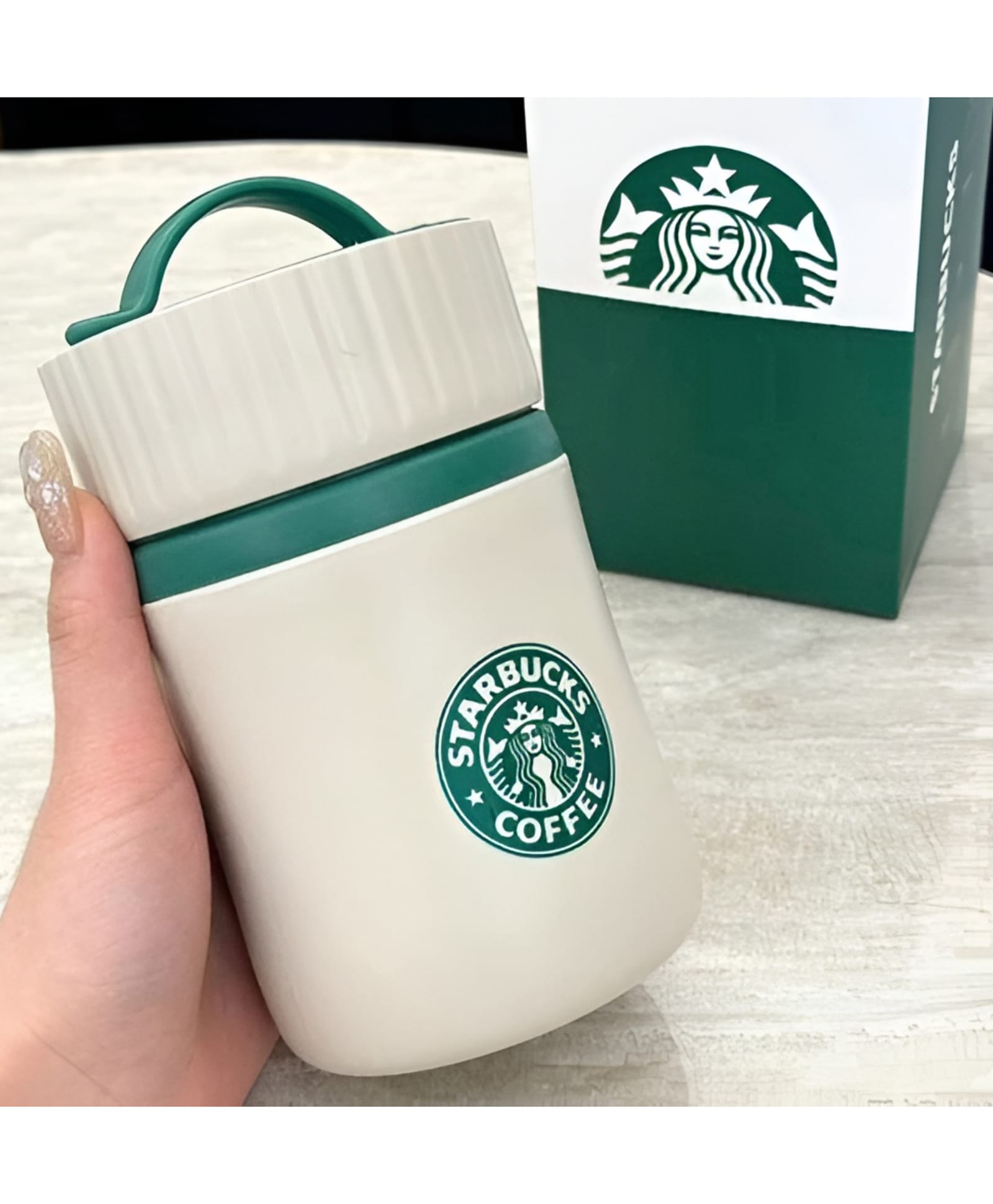 SCHOOLISH Stainless Steel Breakfast Cup Home Outdoor Insulated Milk Coffee Cup Students Office Vacuum Flask Thermos - PACK OF 1 - COLOR MAY VARY-image-26
