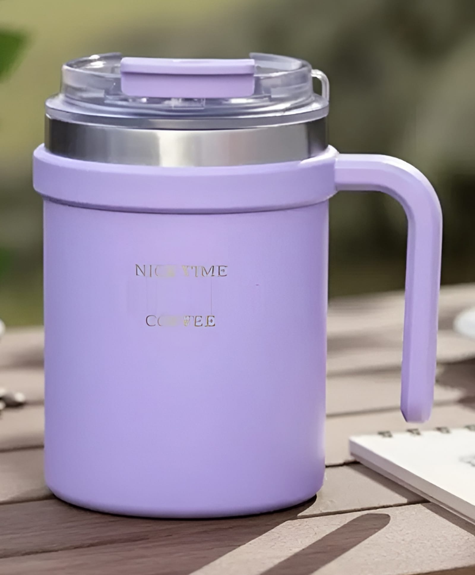 SCHOOLISH Premium Stainless Steel Insulated Coffee Mug with Handle and Sipper Lid | Double Wall Vacuum Travel Mug for Hot & Cold Drinks 500ml - PACK OF 1 - COLOR MAY VARY-image-23