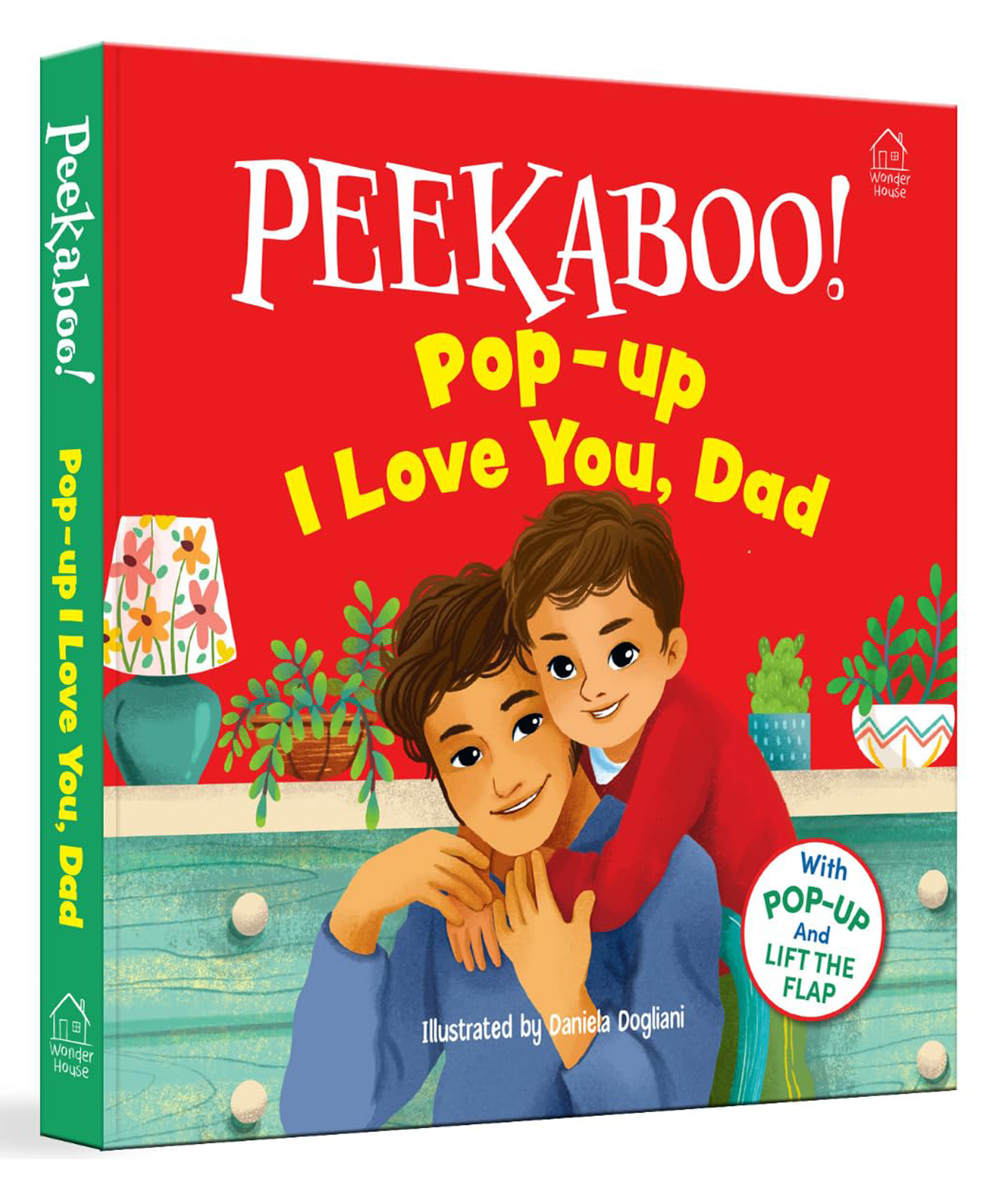 wonder house books Pee-ka-boo! Pop-up: I Love you Daddy (Pop-up and Lift the Flap ) Activity Book Pack of 1- English-picture-26