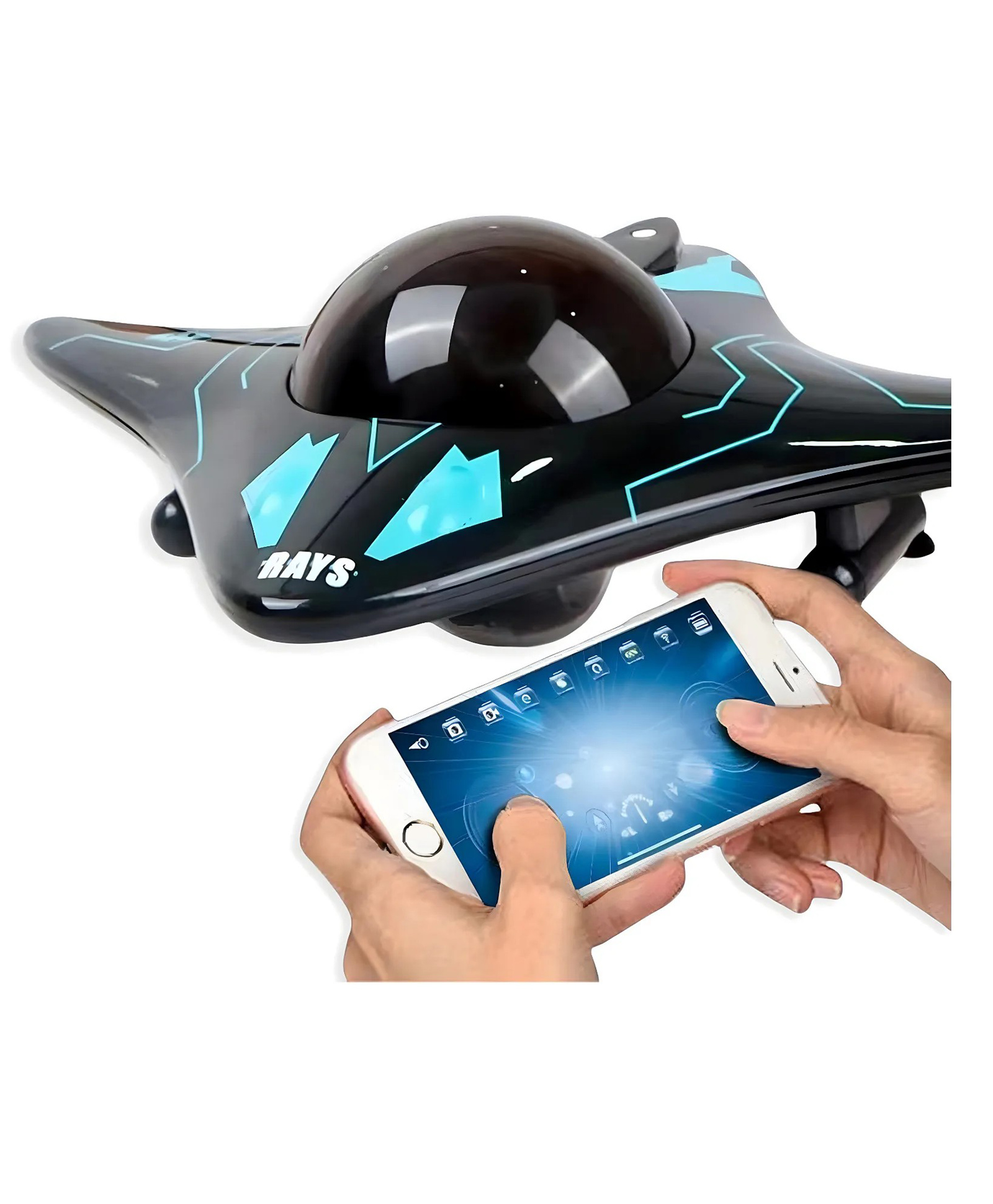 AKN TOYS C 6 Channel RC Boat Waterproof Mini Equipped with WiFi Camera for Real-time Shooting in Pools and Lakes, - PACK OF 1 -( COLOR MAY VARY )-image-26