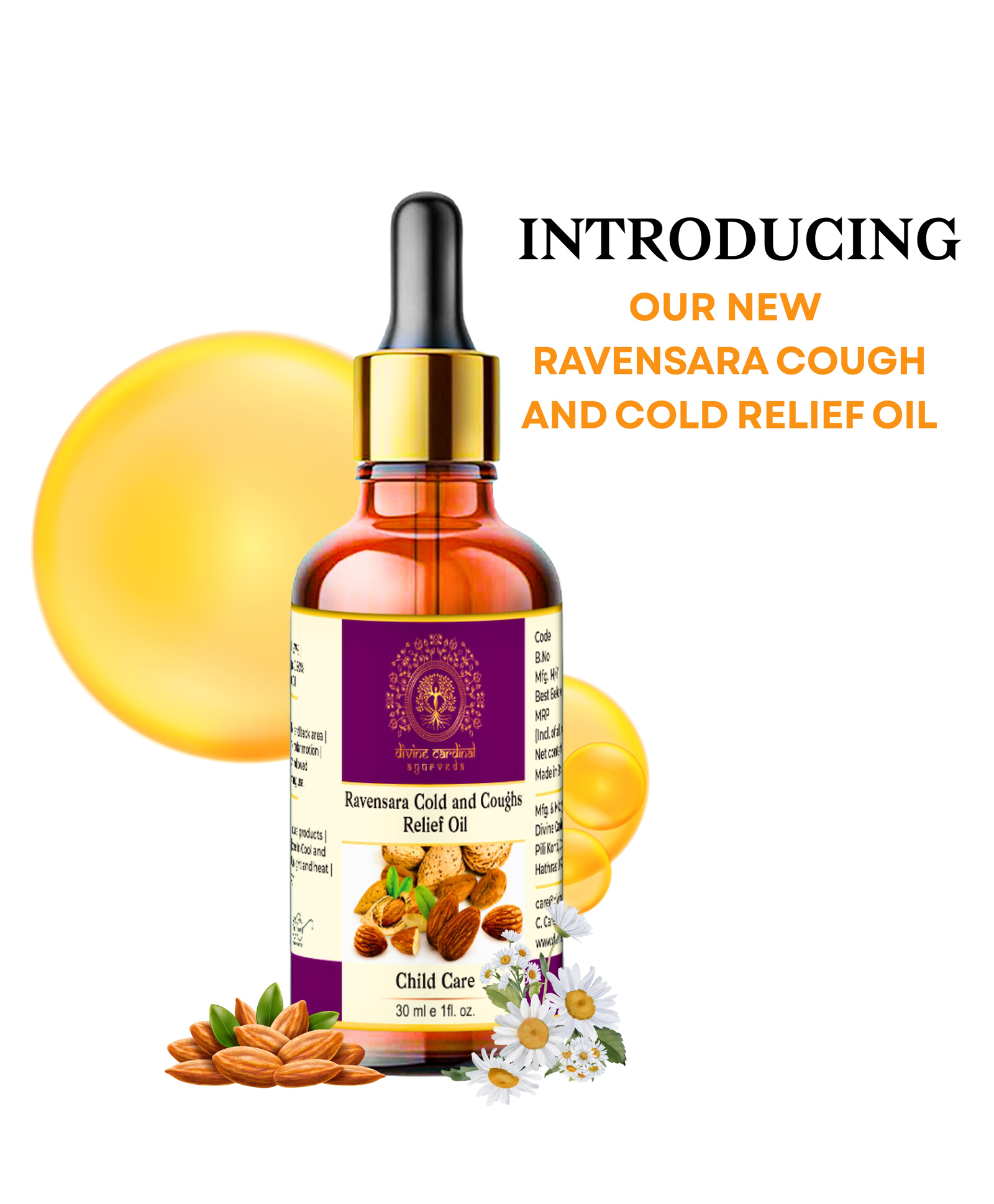 Divine Cardinal Ravensara Cold And Coughs Relief Oil-picture-2