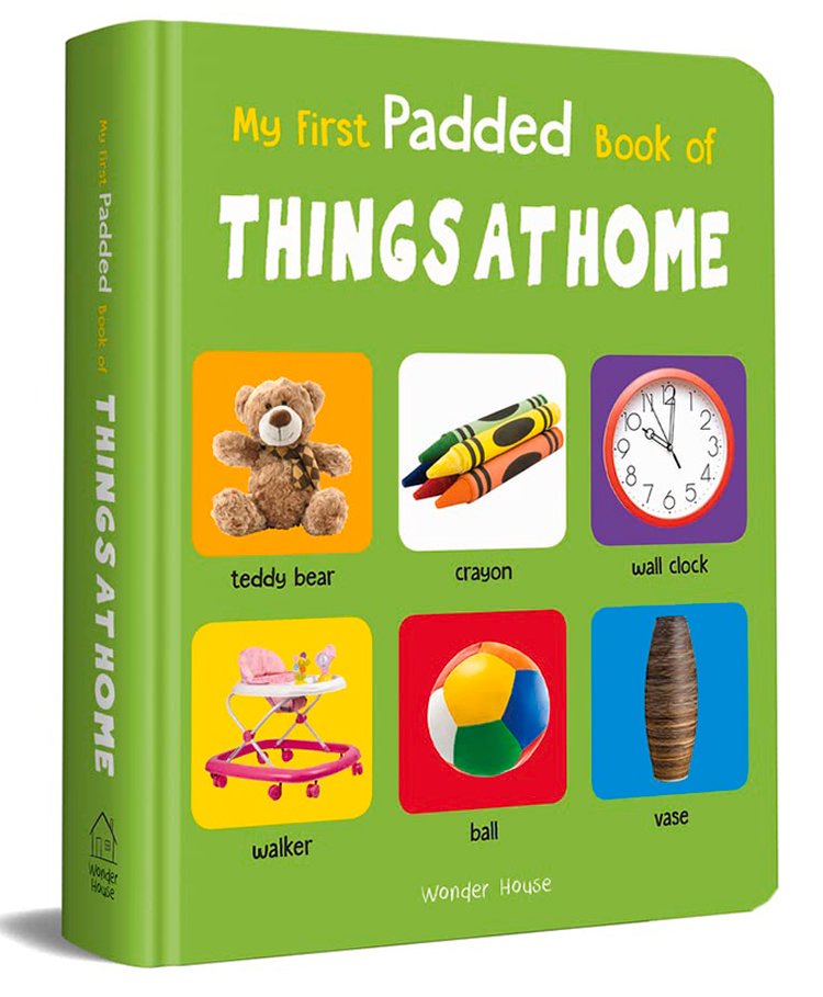 My First Padded Book of Things at Home Early Learning Padded Board Books for Children - English-image-46