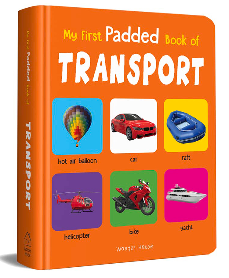 wonder house books My First Padded Book of Transport: Early Learning Padded Board Books for Children - English-picture-21