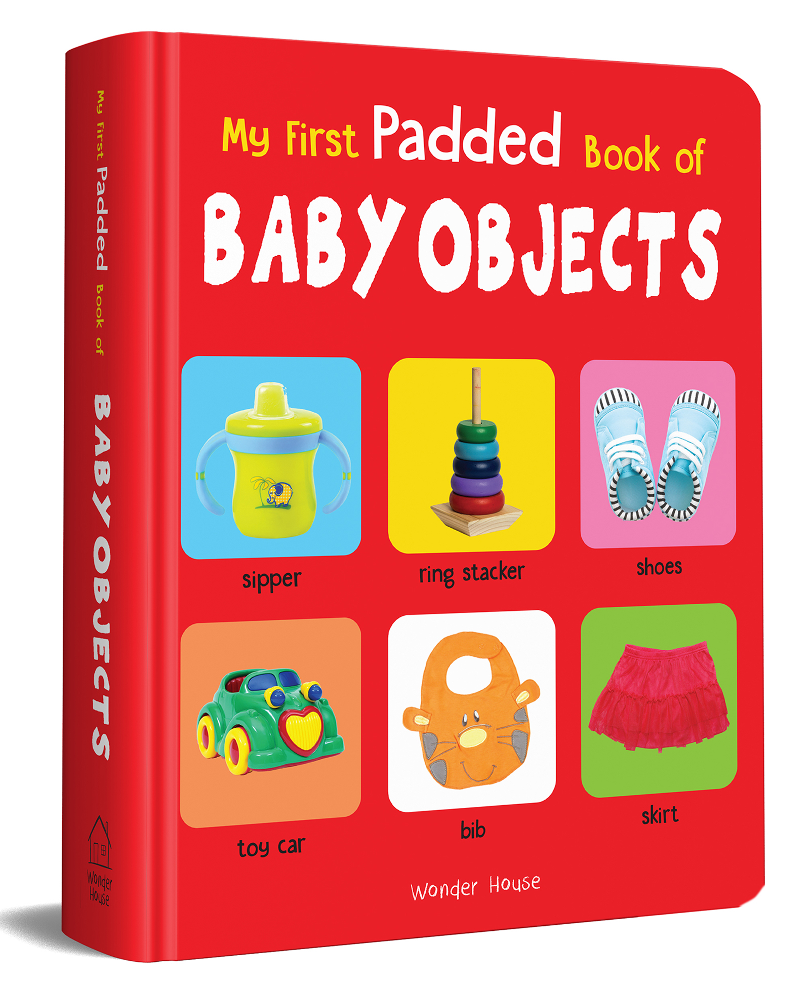 My First Padded Book of Baby Objects: Early Learning Padded Board Books for Children-English-image-25