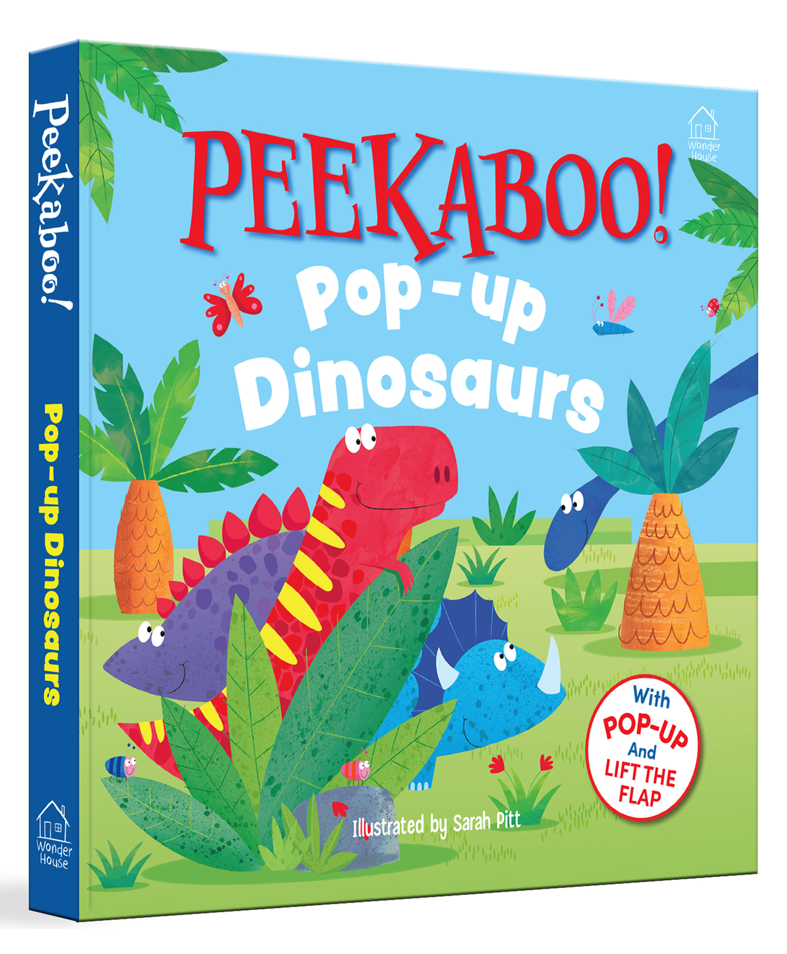 Pee-Ka-Boo! Pop-Up: Dinosaurs (Pop-Up And Lift The Flap , Board Book, By - Wonder House Books - English-picture-31