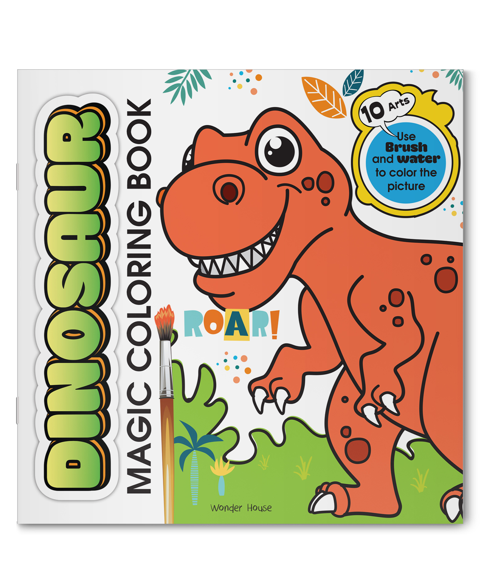 Dinosaur Magic Coloring Book - English-image-3