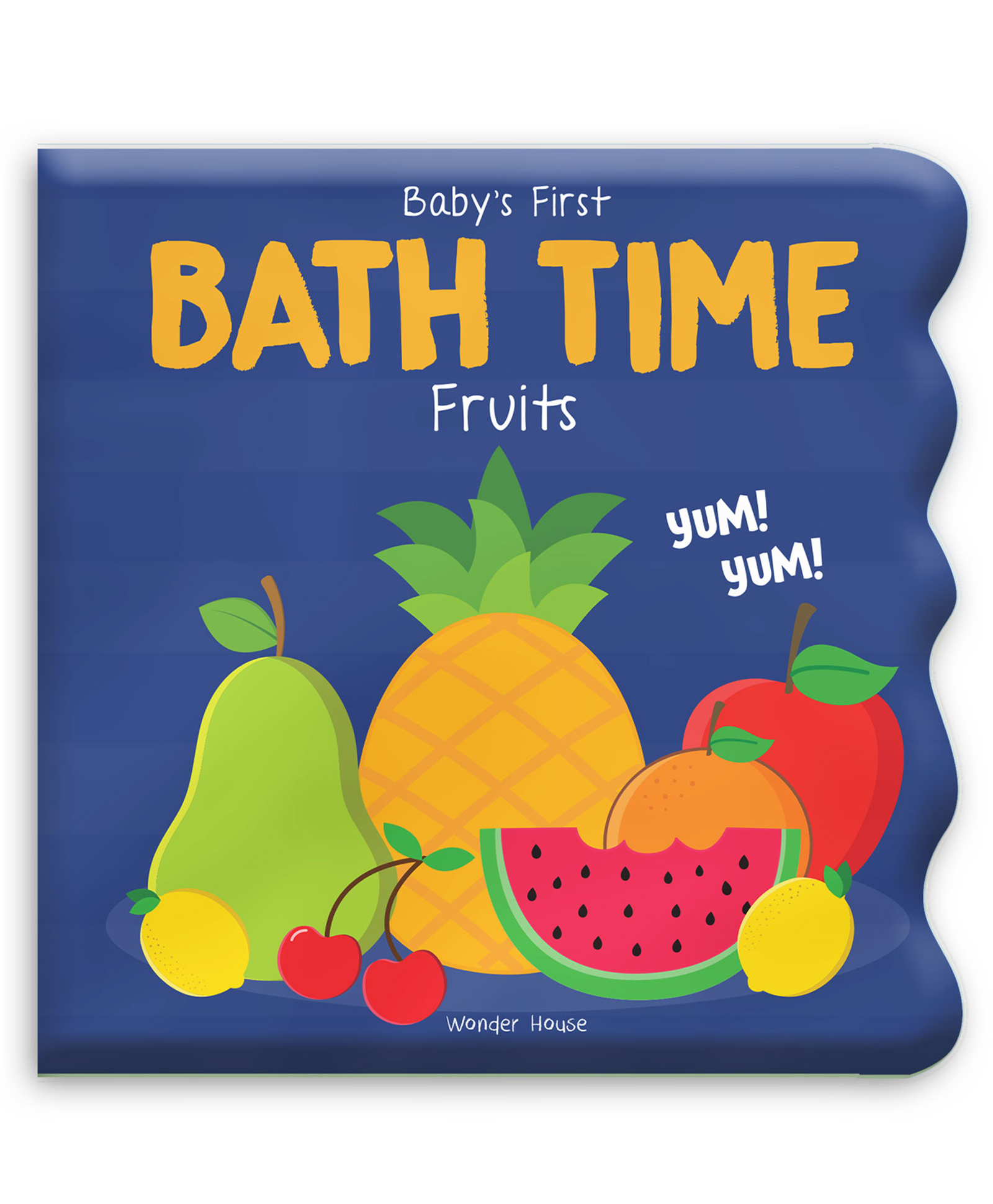 wonder house books Baby's First Bath Time Fruits - English-picture-11