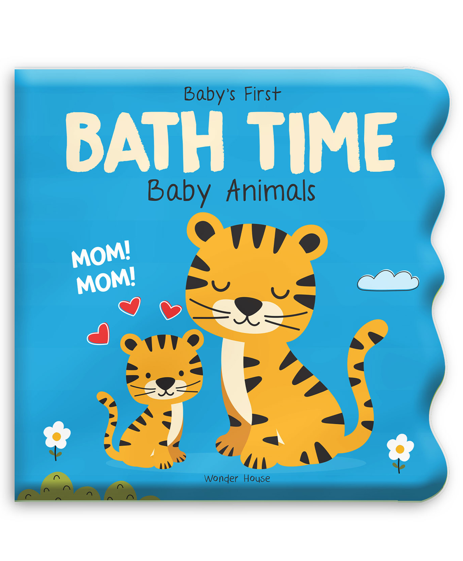 wonder house books Baby's First Bath Time Baby Animals - English-picture-24