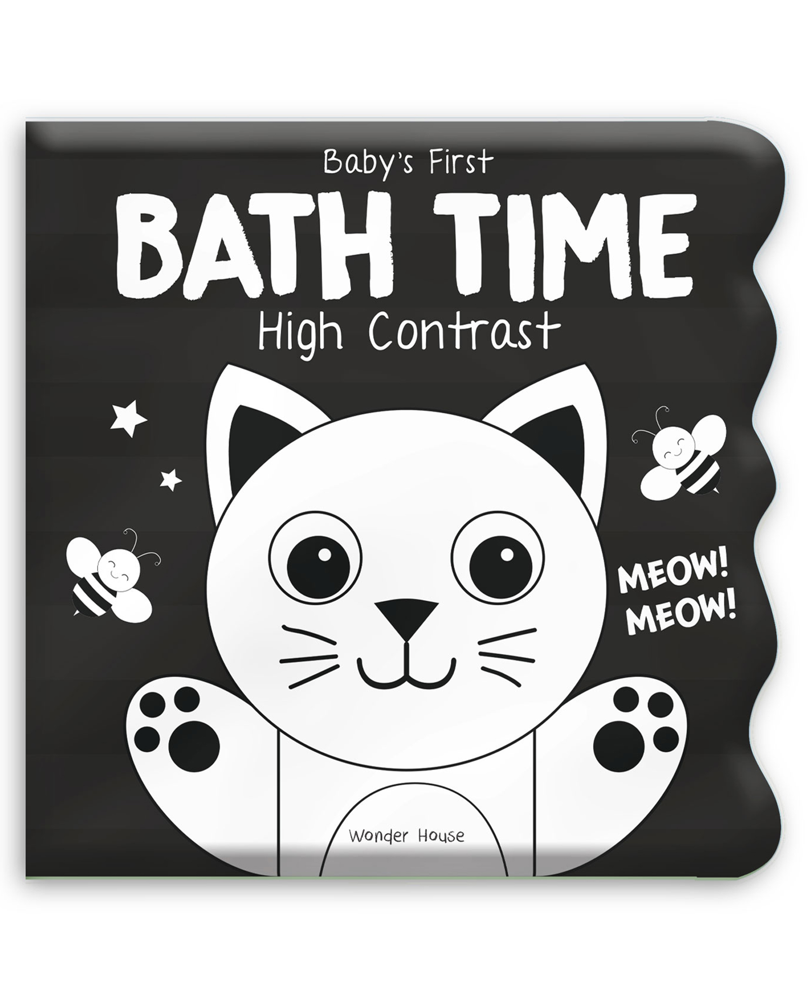 wonder house books Baby's First Bath Time: High Contrast - English-picture-7