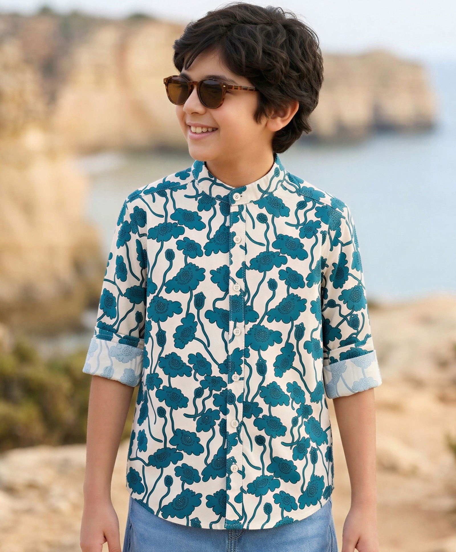 Pine Kids Cotton Woven Printed Shirts Multi Color 5-6 Years-image-17