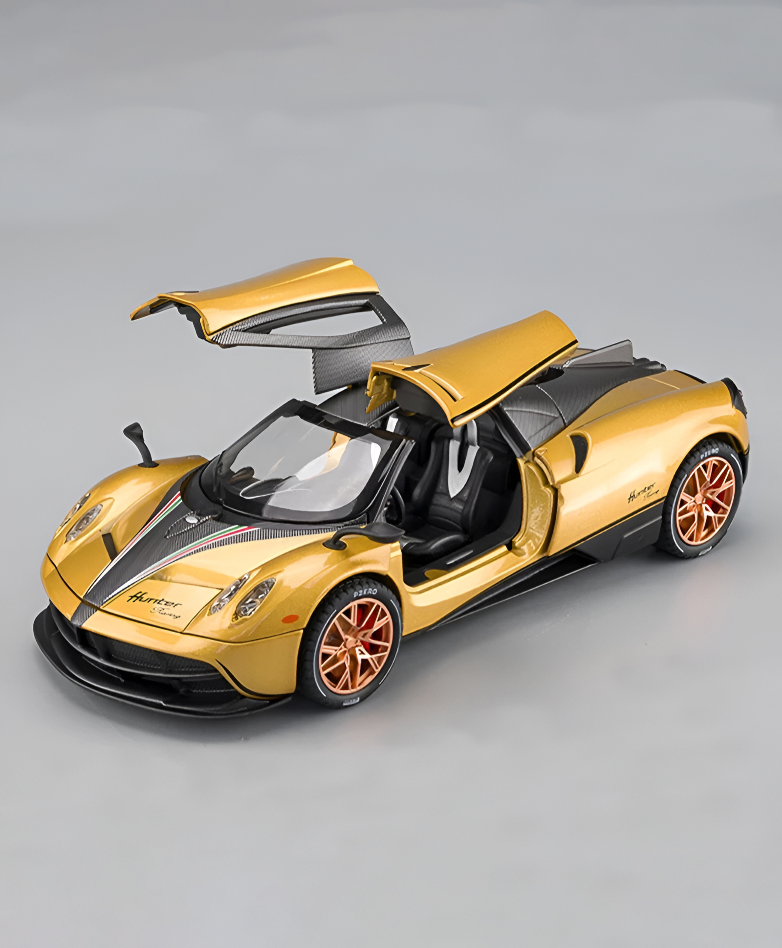 NEGOCIO 1:22 Scale Pagani Alloy Sports Model Collectible Diecast Car Gift Sound Light for kids- PACK OF 1- COLOR MAY VARY-picture-14
