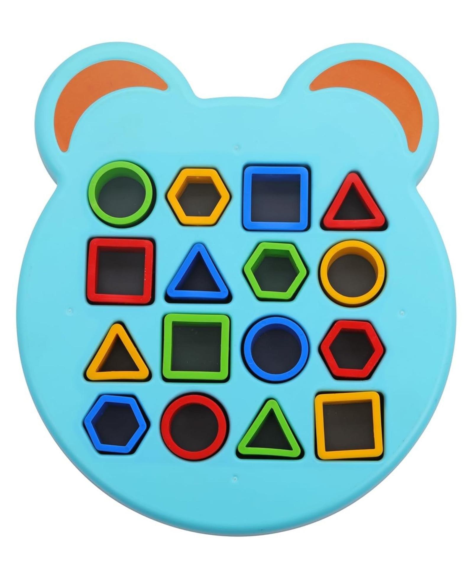 Yamama Shape Matching Toy for Kids, Educational Sorting & Learning Toy with Colors & Shapes, Early Learning Puzzle Board Game, Montessori Toy for Toddlers Boys & Girls - Multicolor-picture-24