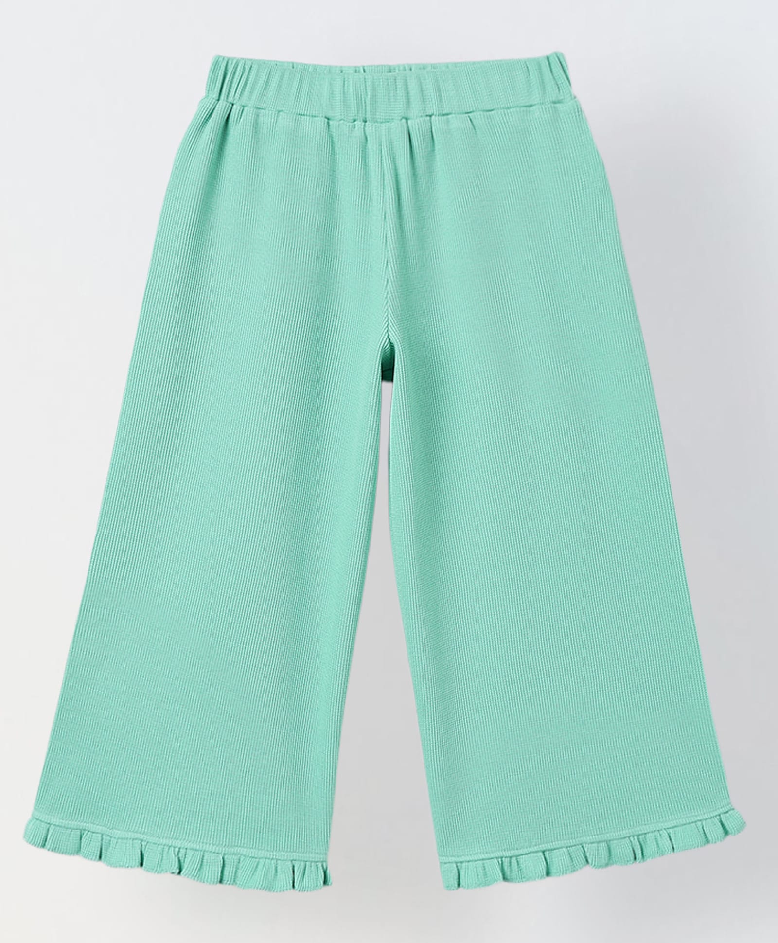 Spunkies Cotton Blend Woven Solid Pants - Green-picture-22