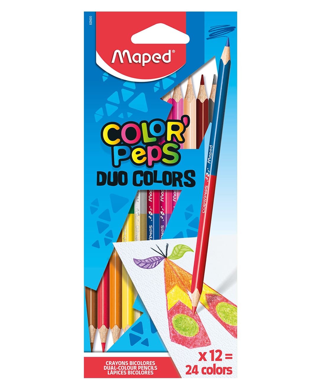 Maped Color Peps 24 Shades Color Pencil Set -Pack Of 12-picture-8