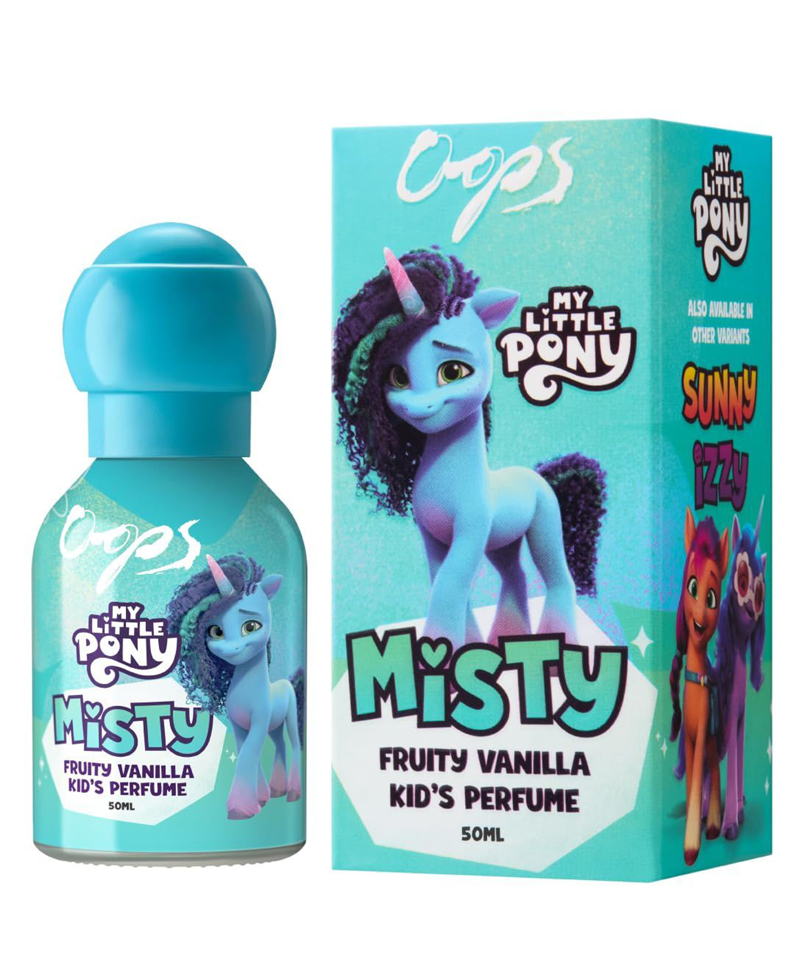 OOPS My Little Pony Eau De Parfum 50ml | Misty's Fruity Vanilla | Kids Perfume | Long Lasting Scent with Floral & Oriental Fragrance-image-5