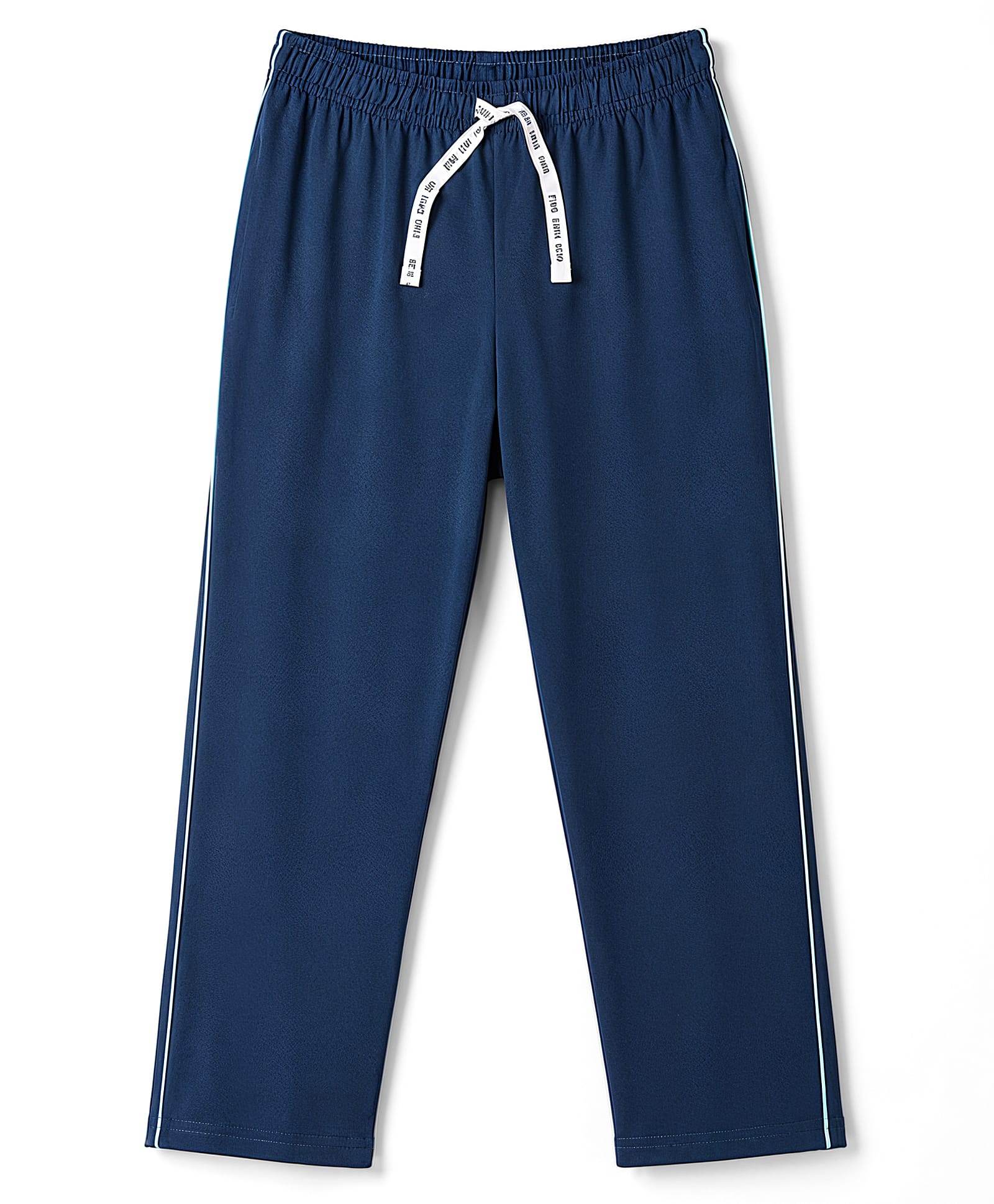 CUCUMBER Sinker Knit Full Length Leggings With Tape Detailing - Navy Blue-picture-27