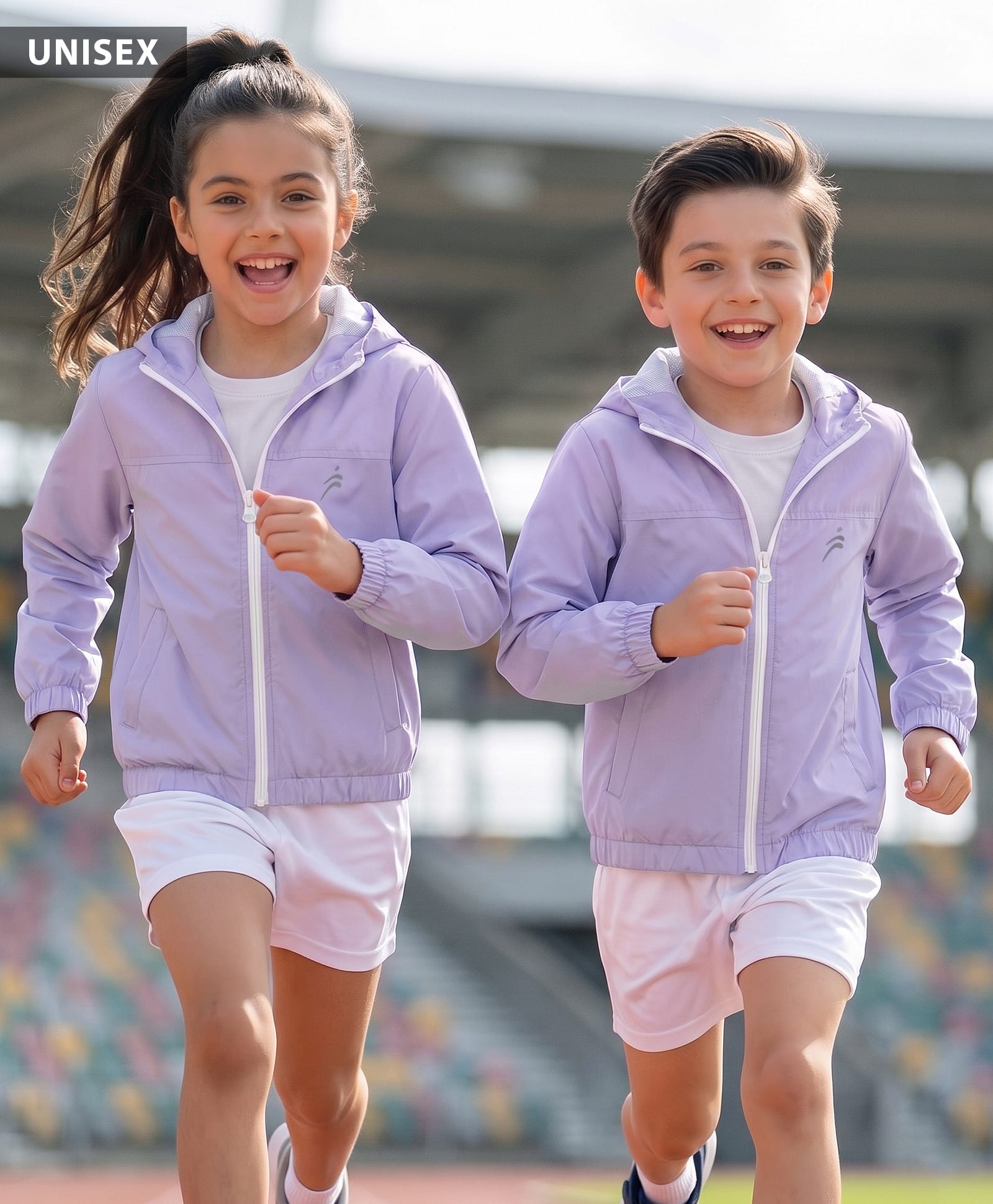 Pine Active Knit Full Sleeve Ultra Comfort Lightweight Windbreaker Athleisure Hooded Jacket - Lavender-picture-22
