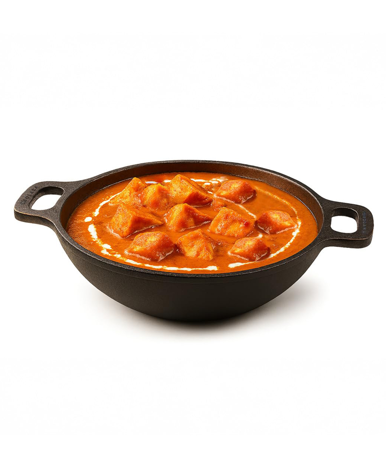 SOLARA Pre Seasoned 1.7 ltr Cast Iron Ready To Use Deep Frying 1.8 kg Kadhai with Flat Handles - 8 Inches-image-35