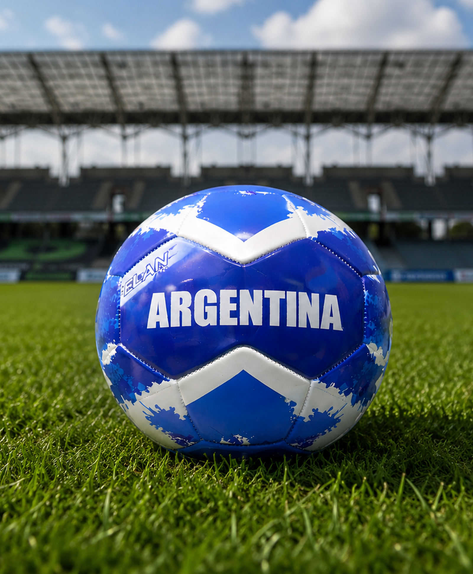 fab n funky Play Nation Size 5 Argentina Edition Football for Kids & Adults| 32 Panel Training & Match Ball | Ideal for Practice & Outdoor Play| Official Size-picture-20