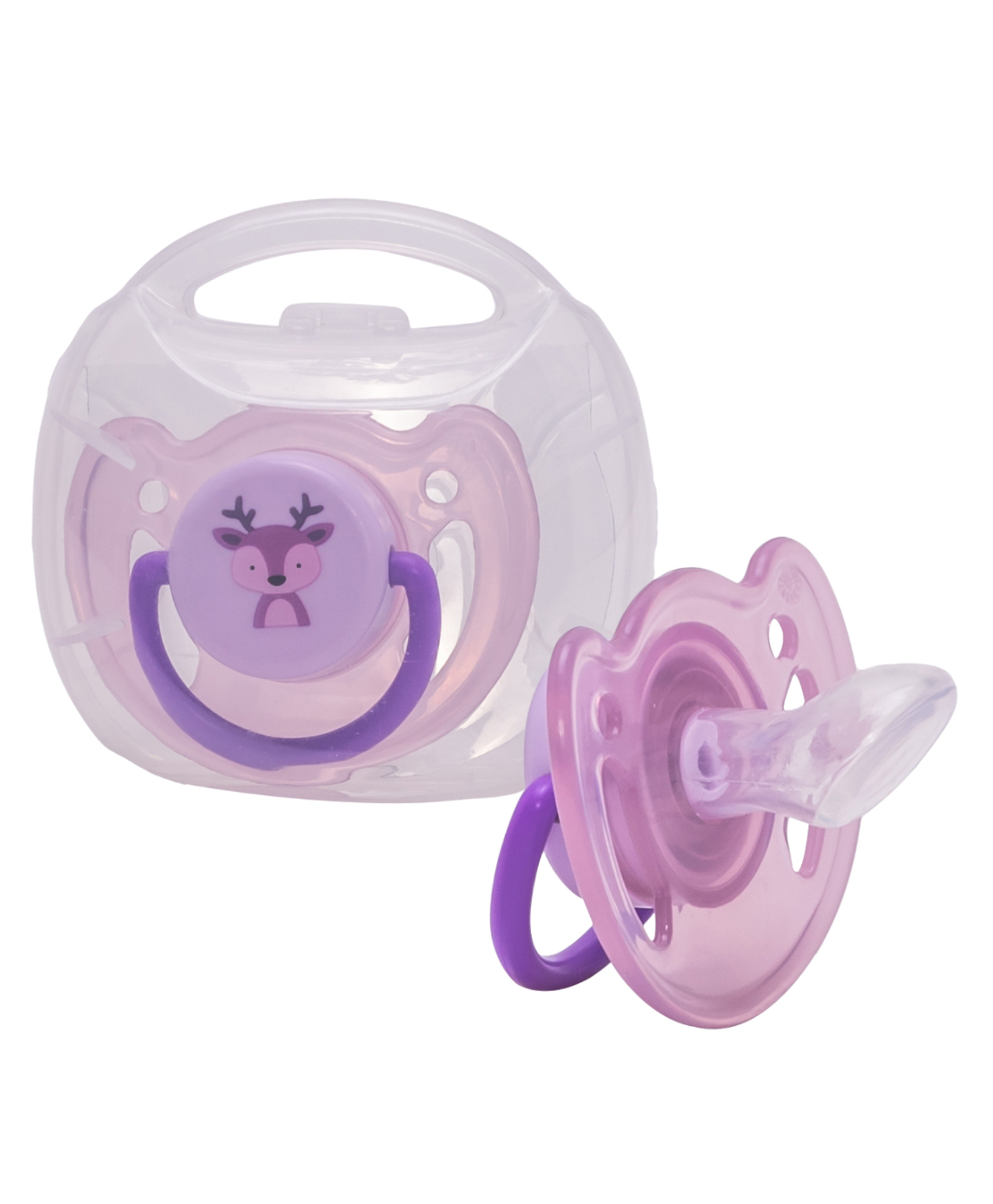 Adore Vento Snr - The Orthodontic Vented Pacifier with Multipurpose Storage Case-Purple-picture-14