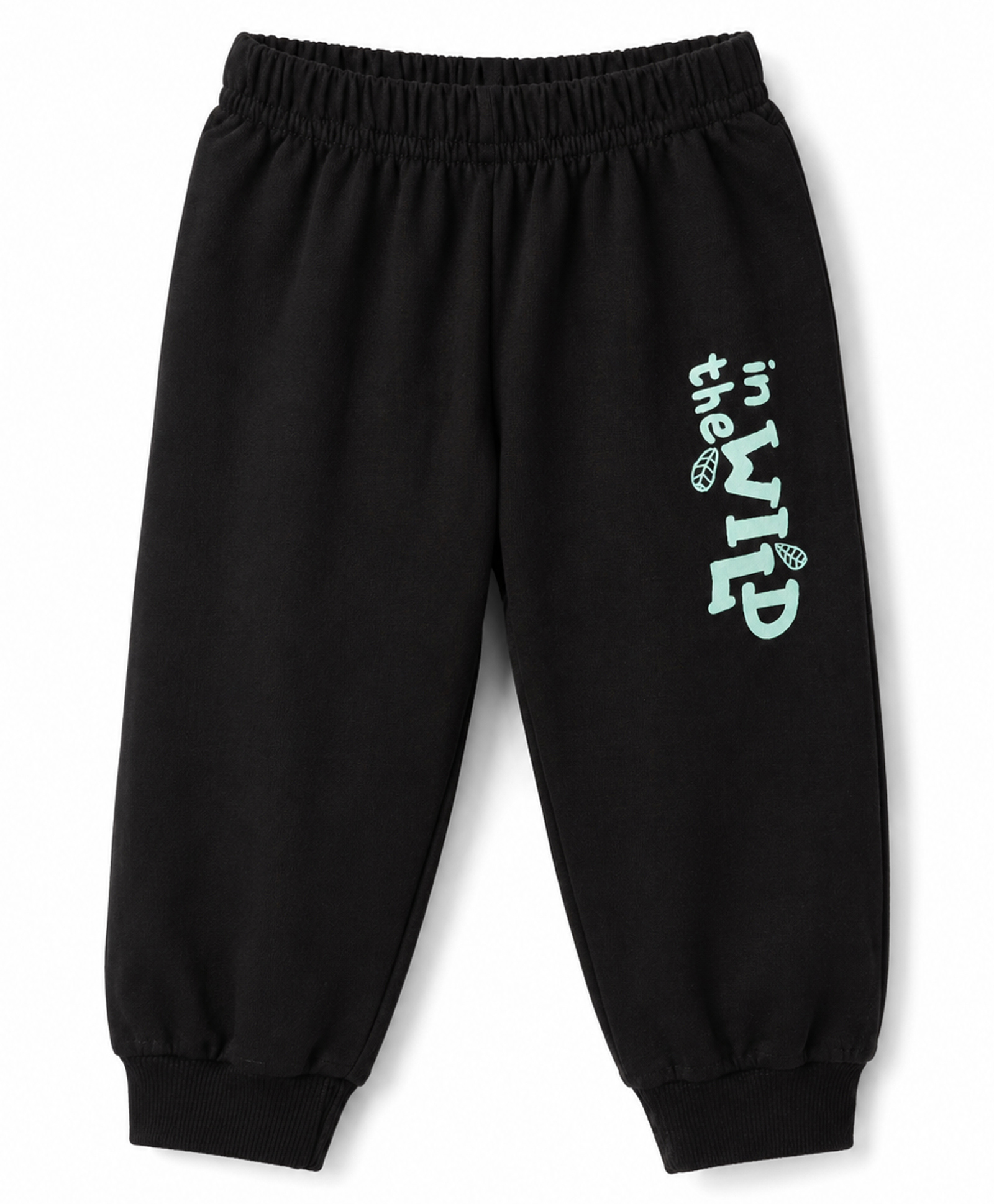 Tango Looper Knit Full Length Lounge Pant with Text Print - Black-picture-39