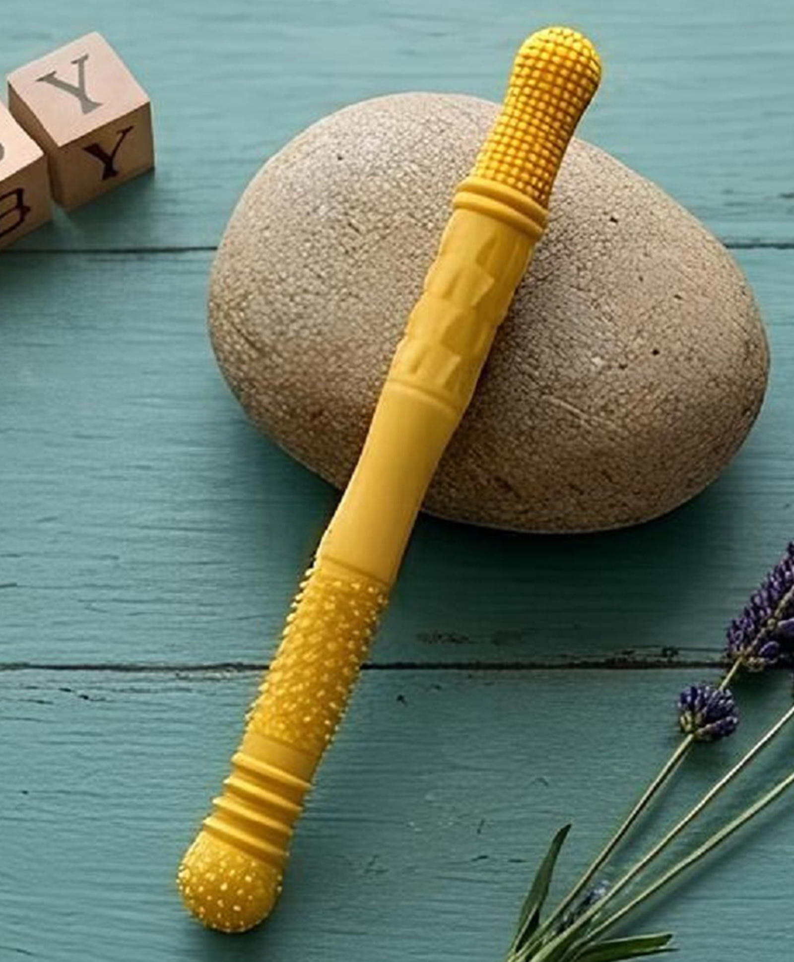 Ortis Baby Teething Teether Toys Soft Chew Straws - Yellow-image-16
