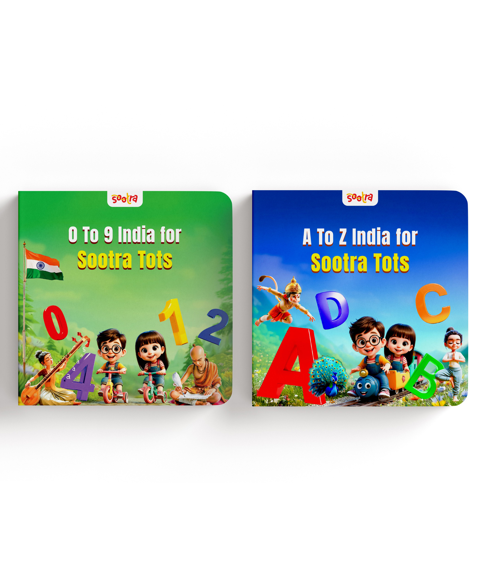 Early Learning Alphabets & Numbers Bundle for Sootra Tots( 2 books set)- English-image-12