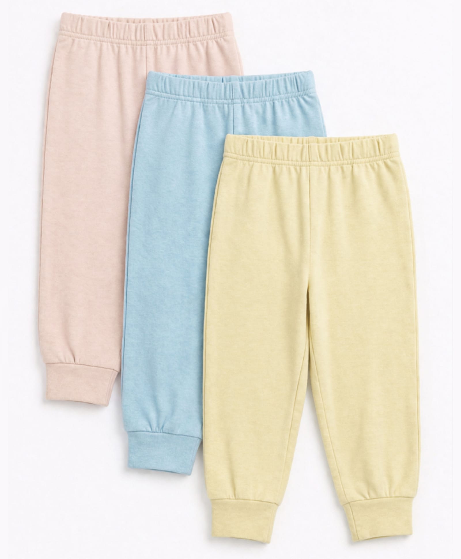 Cocoon Care Bamboo Knit Pack Of 3 Solid Pajamas - Multi Colour-picture-12
