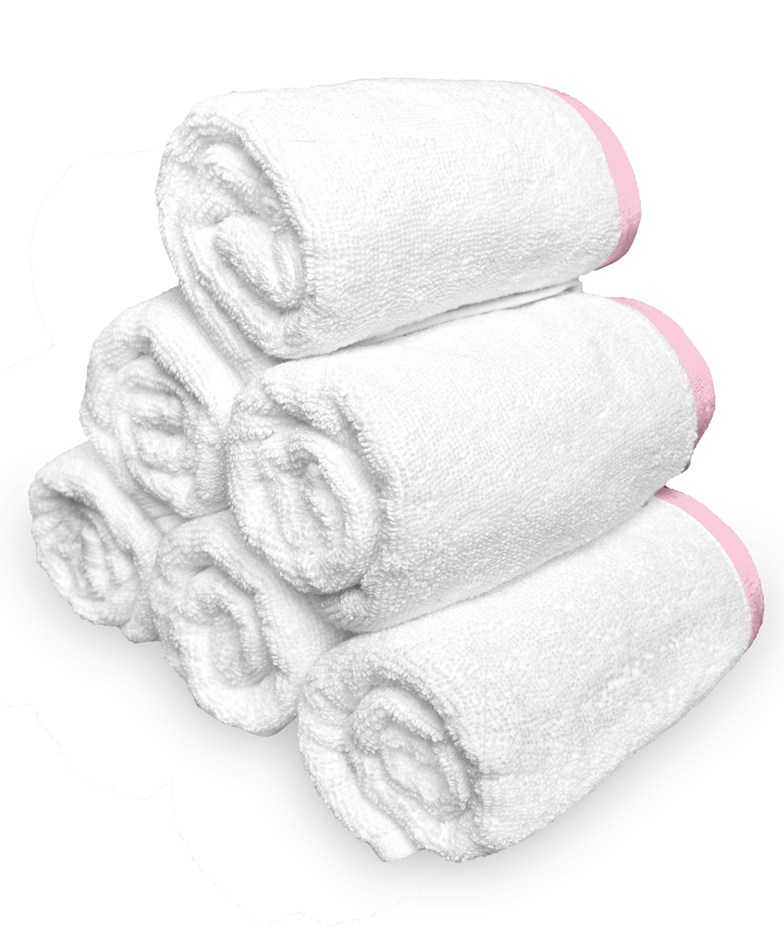 Divine Casa Cotton 500 GSM Set of 6 Hand Towels- White-picture-24