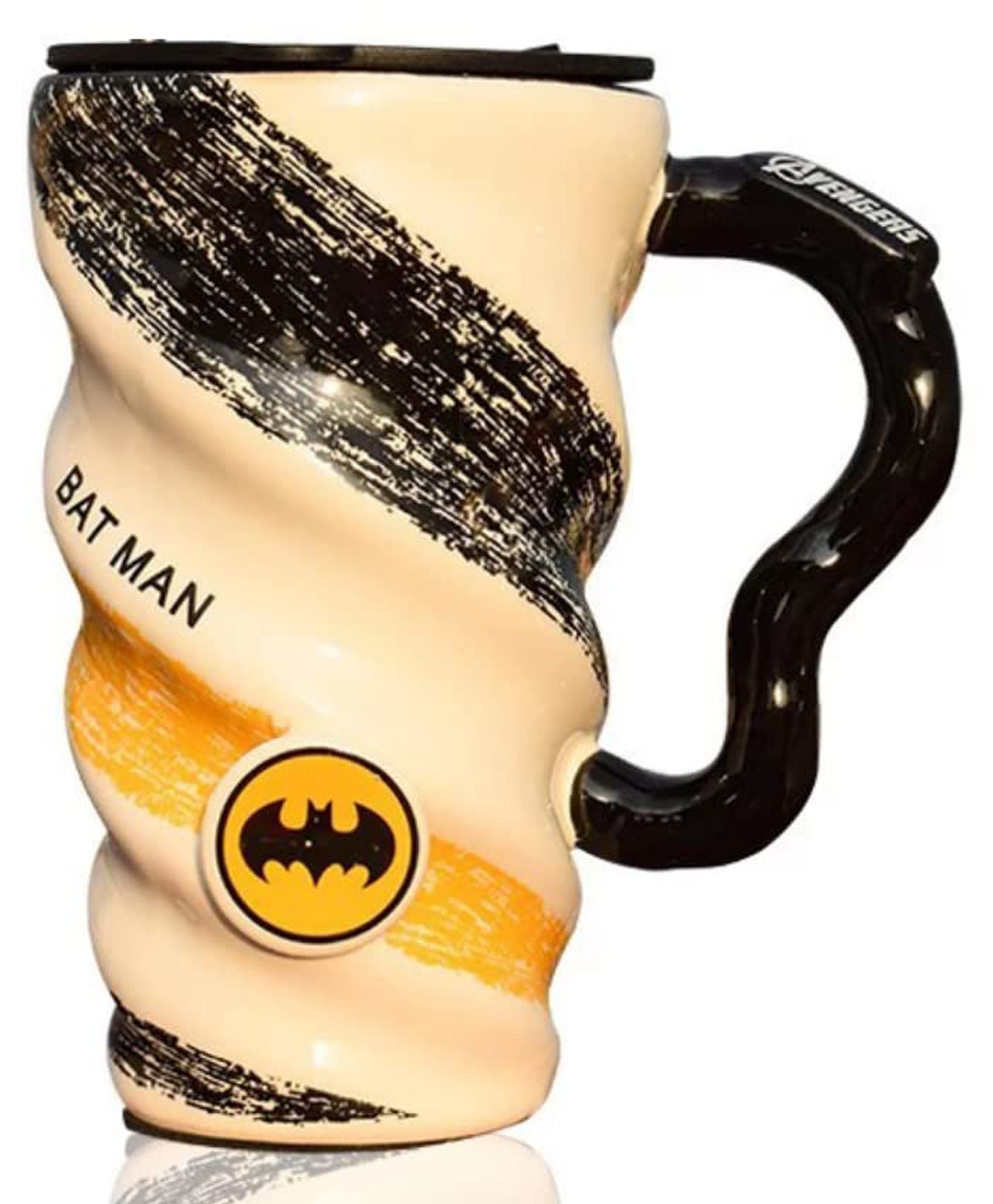 FunBlast Stylish Ceramic Coffee Mug with Lid for Home/Office Capacity 350 ML-image-43
