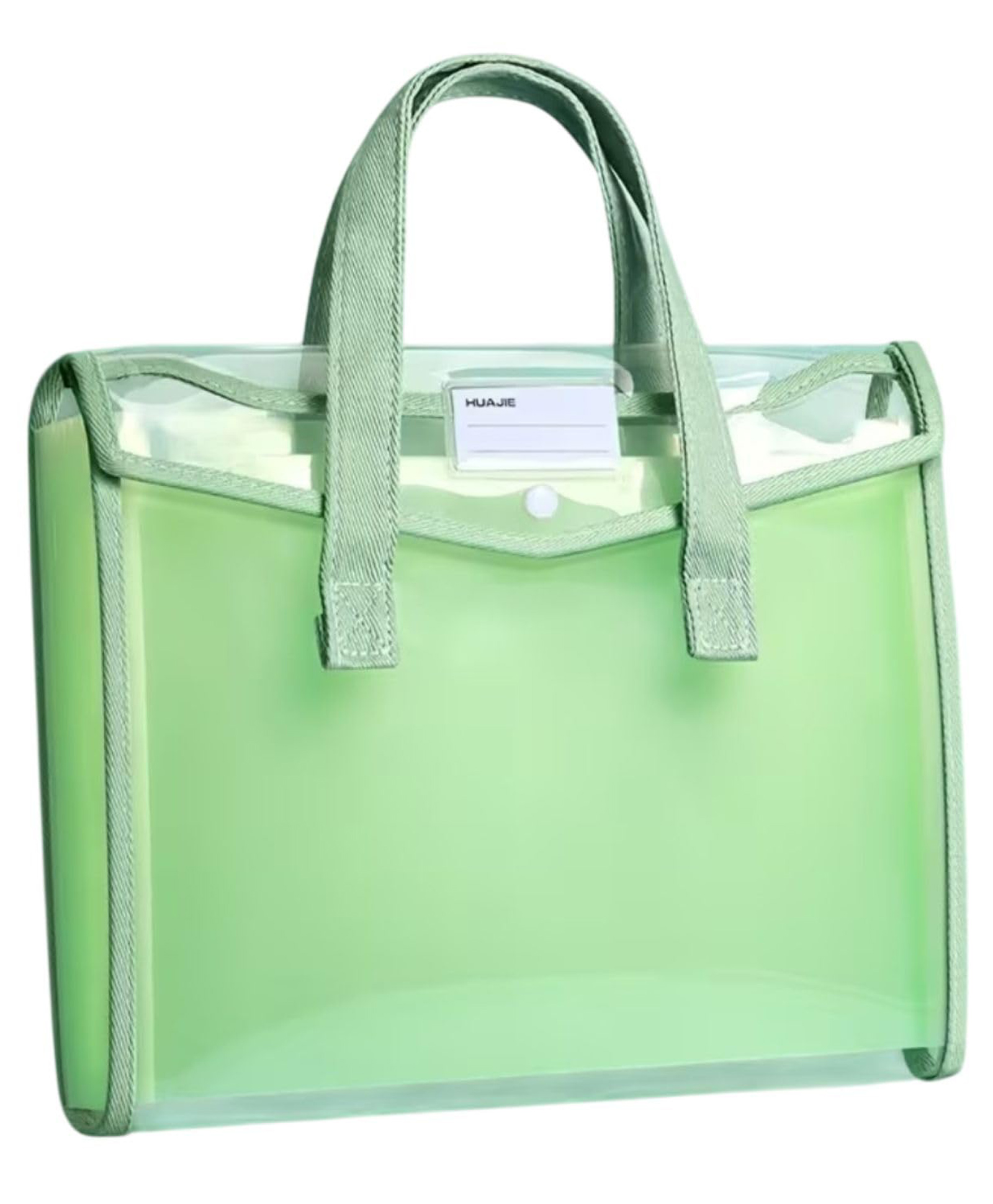 FunBlast A4 File Folder Bag with Button Lock for Papers & Documents Use - (Green)-picture-23
