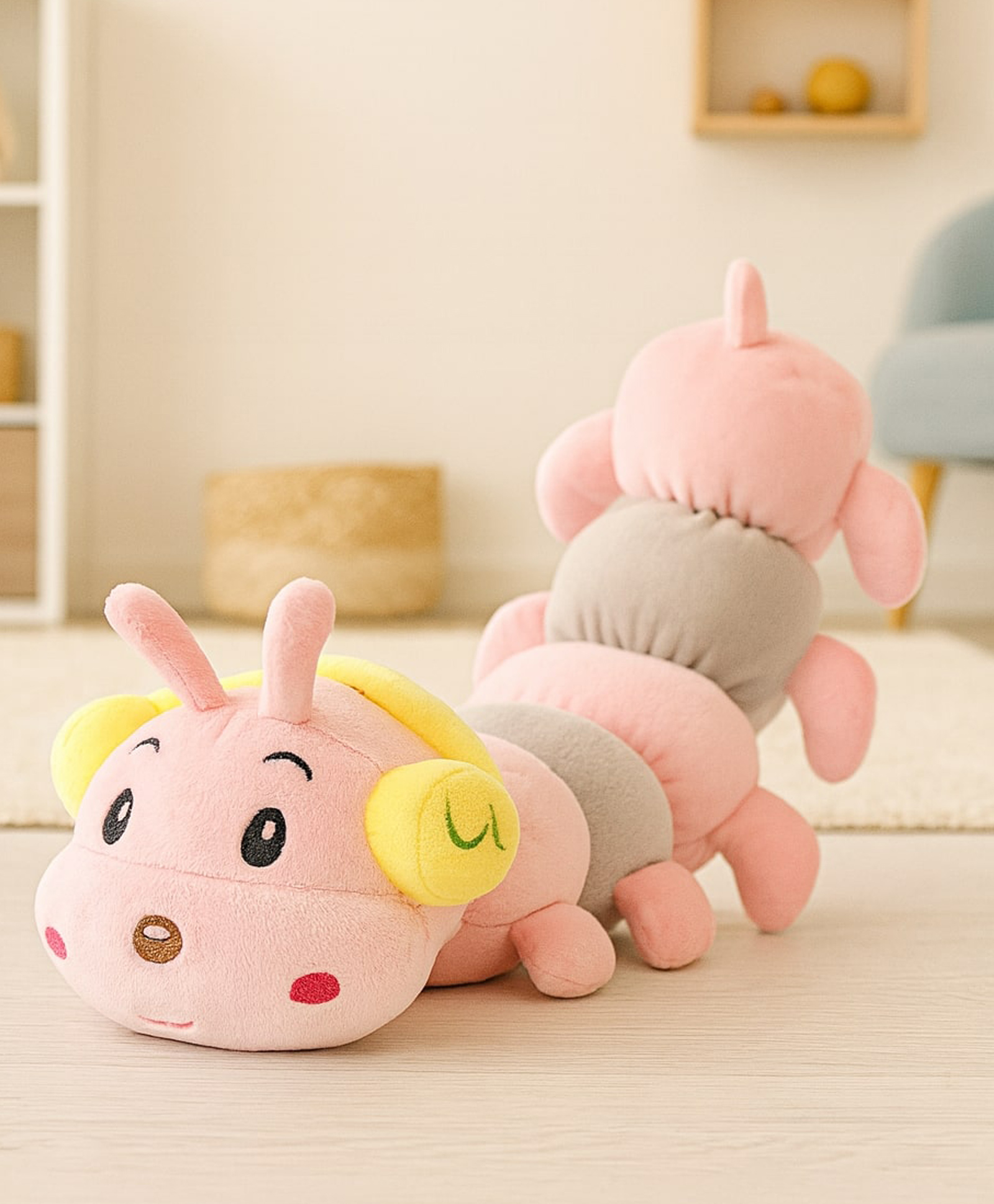 BESTIES 45 cm Caterpillar Soft Toy - Pink-image-47